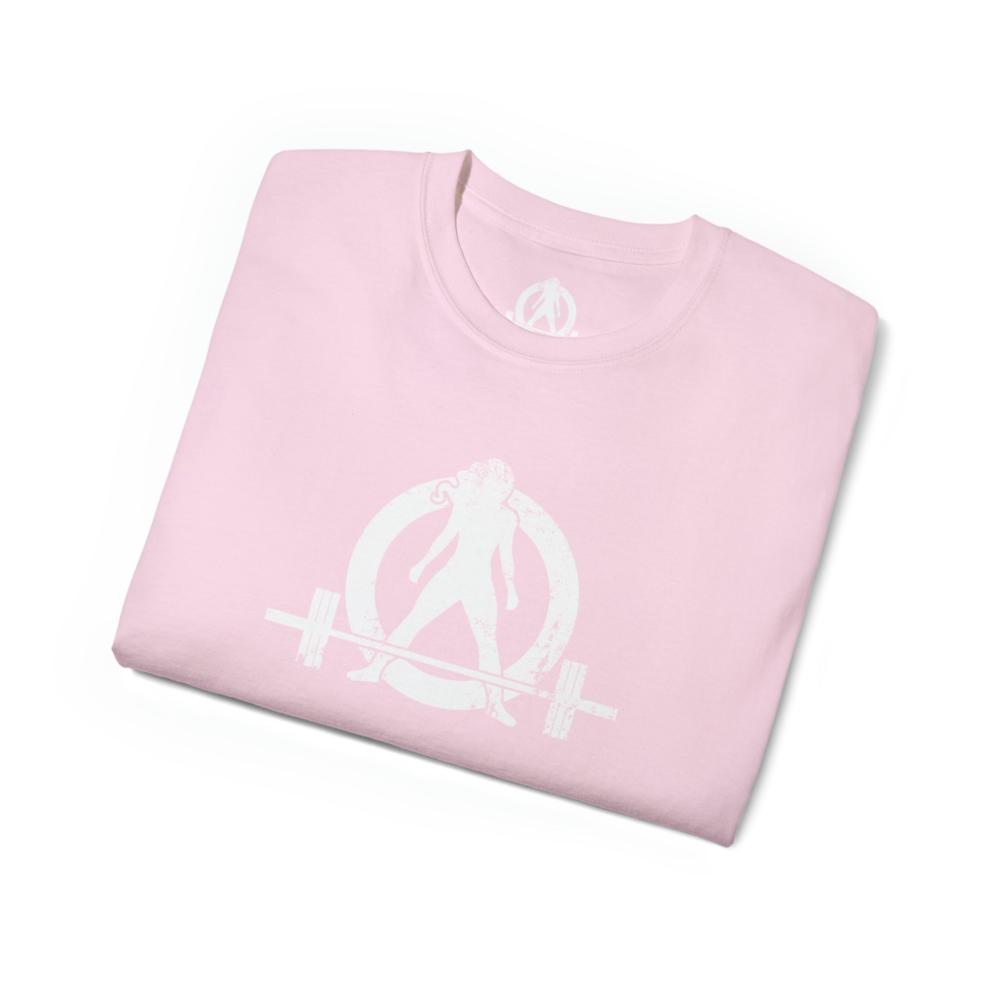 Distressed - Unisex Ultra Cotton Tee - White Logo
