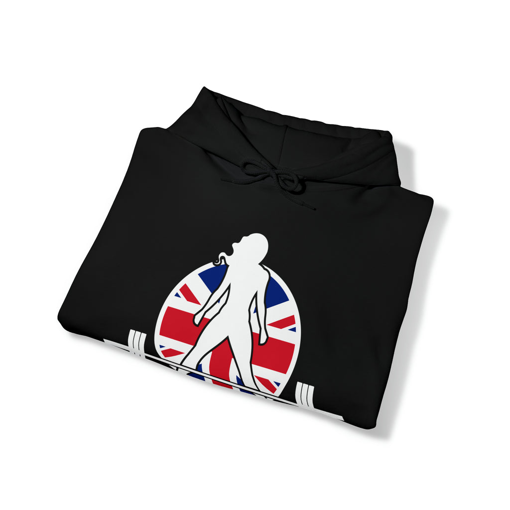 UK Logo - Unisex Heavy Blend Hooded Sweatshirt -  Plain Back
