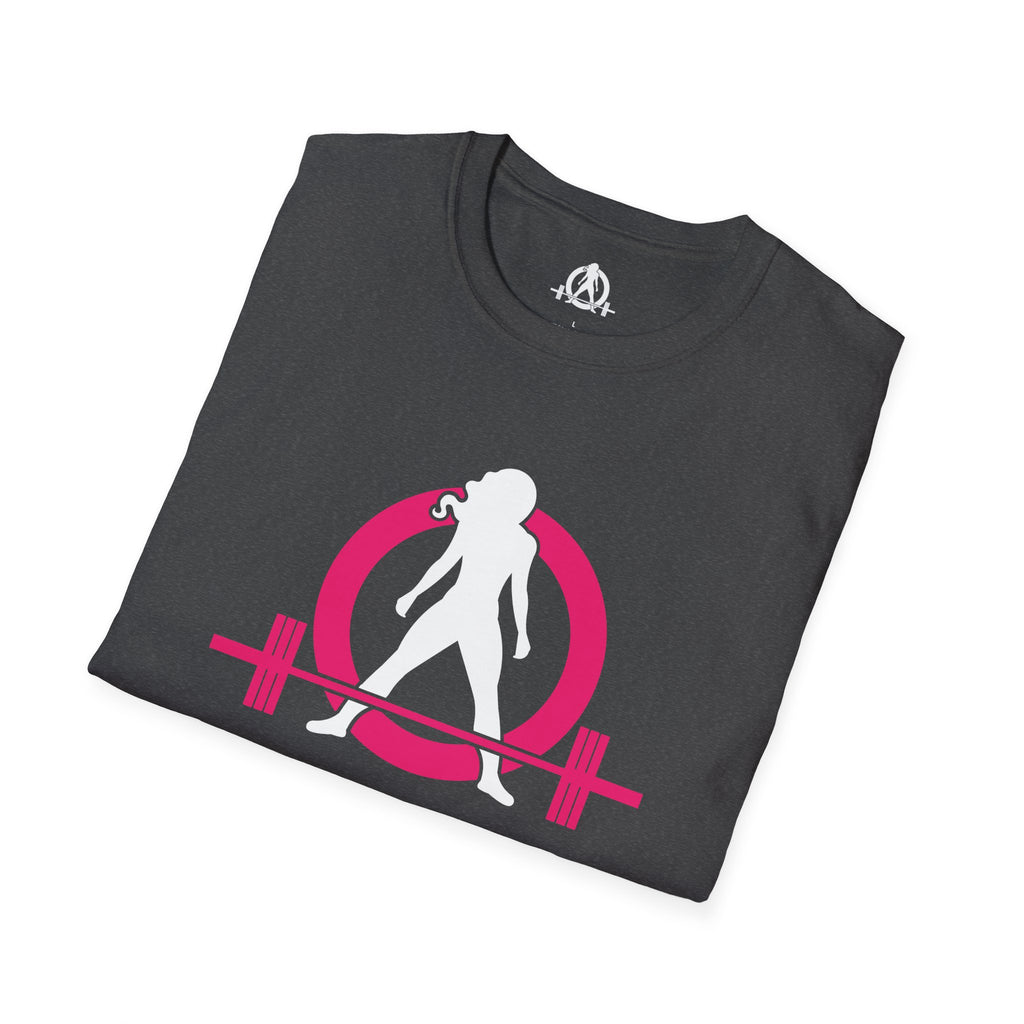 Strong Is Beautiful  - Unisex Softstyle T-Shirt - White Print on on back.