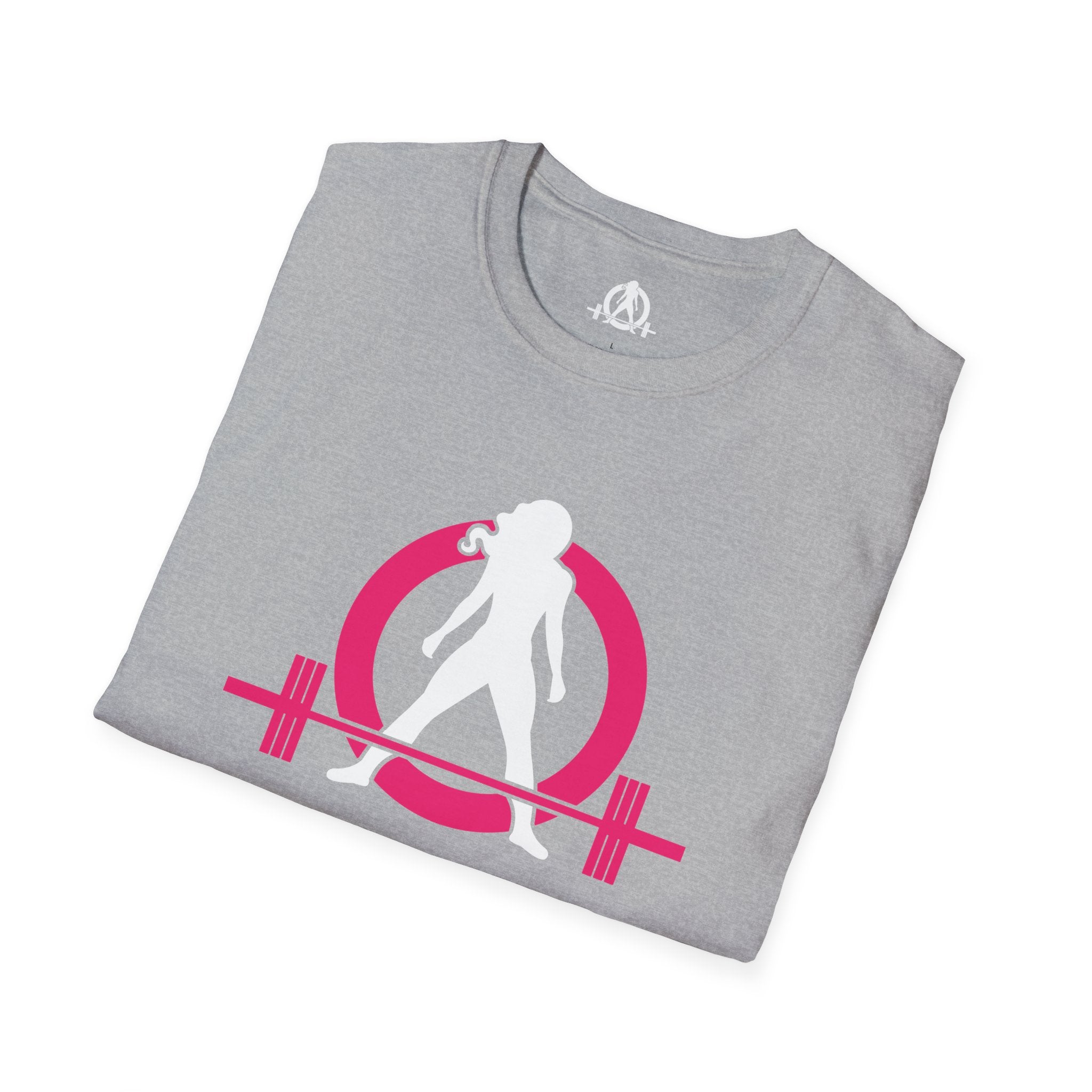 Strong Is Beautiful  - Unisex Softstyle T-Shirt - White Print on on back.