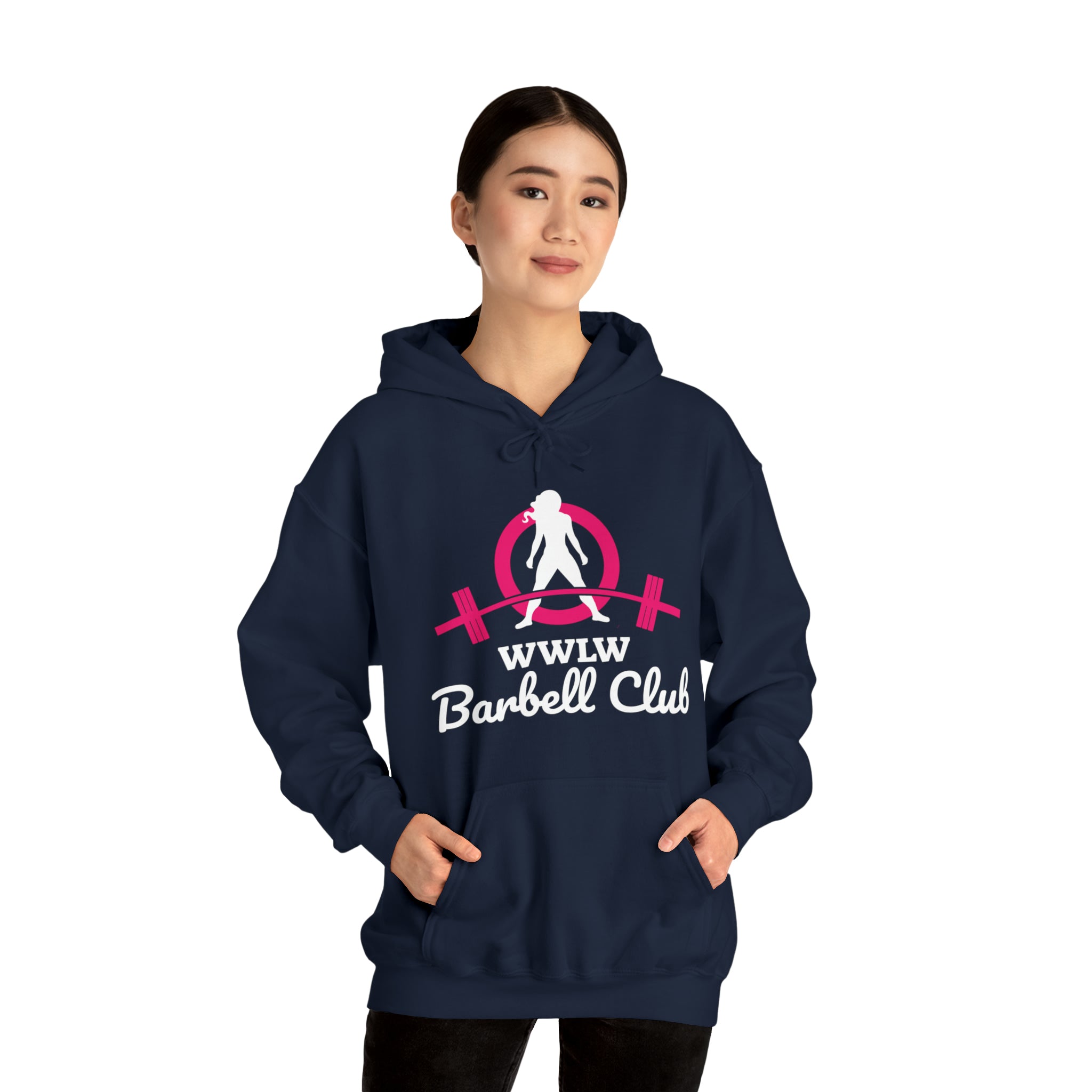 Barbell Club Classic Logo - Unisex Heavy Blend Hooded Sweatshirt