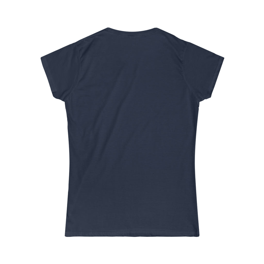 Cardio = Lift Weights Faster - Women's Softstyle Tee - Logo on Front