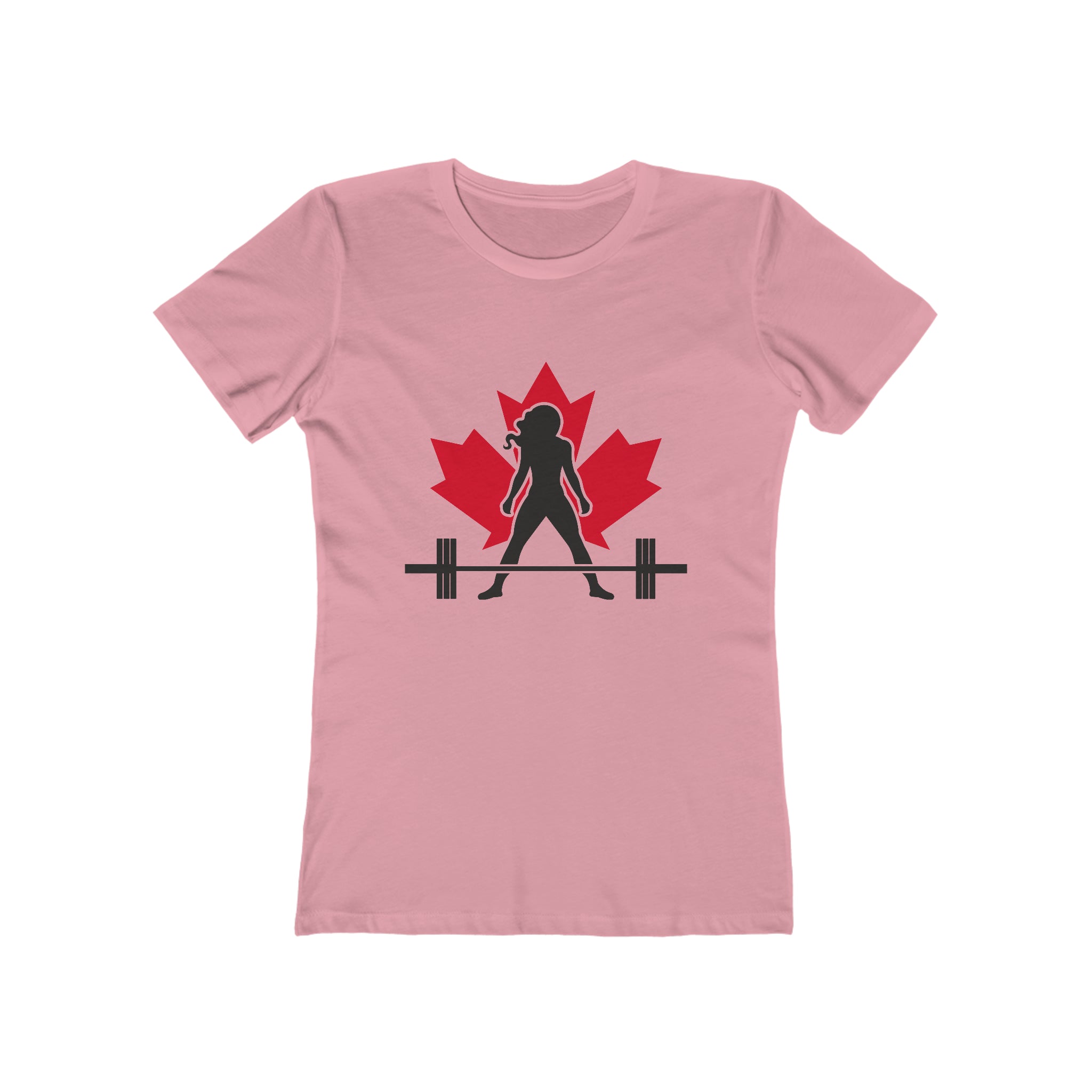Women's The Boyfriend Tee - Canada Light Logo - Plain Back