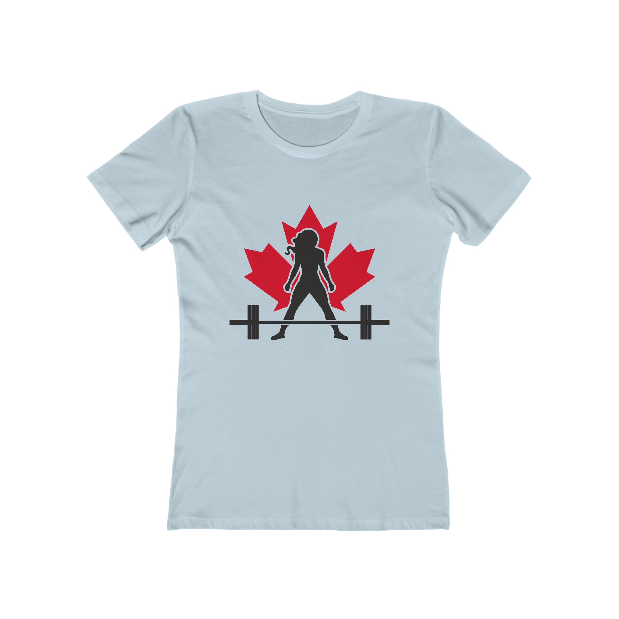 Women's The Boyfriend Tee - Canada Dark Logo - Plain Back