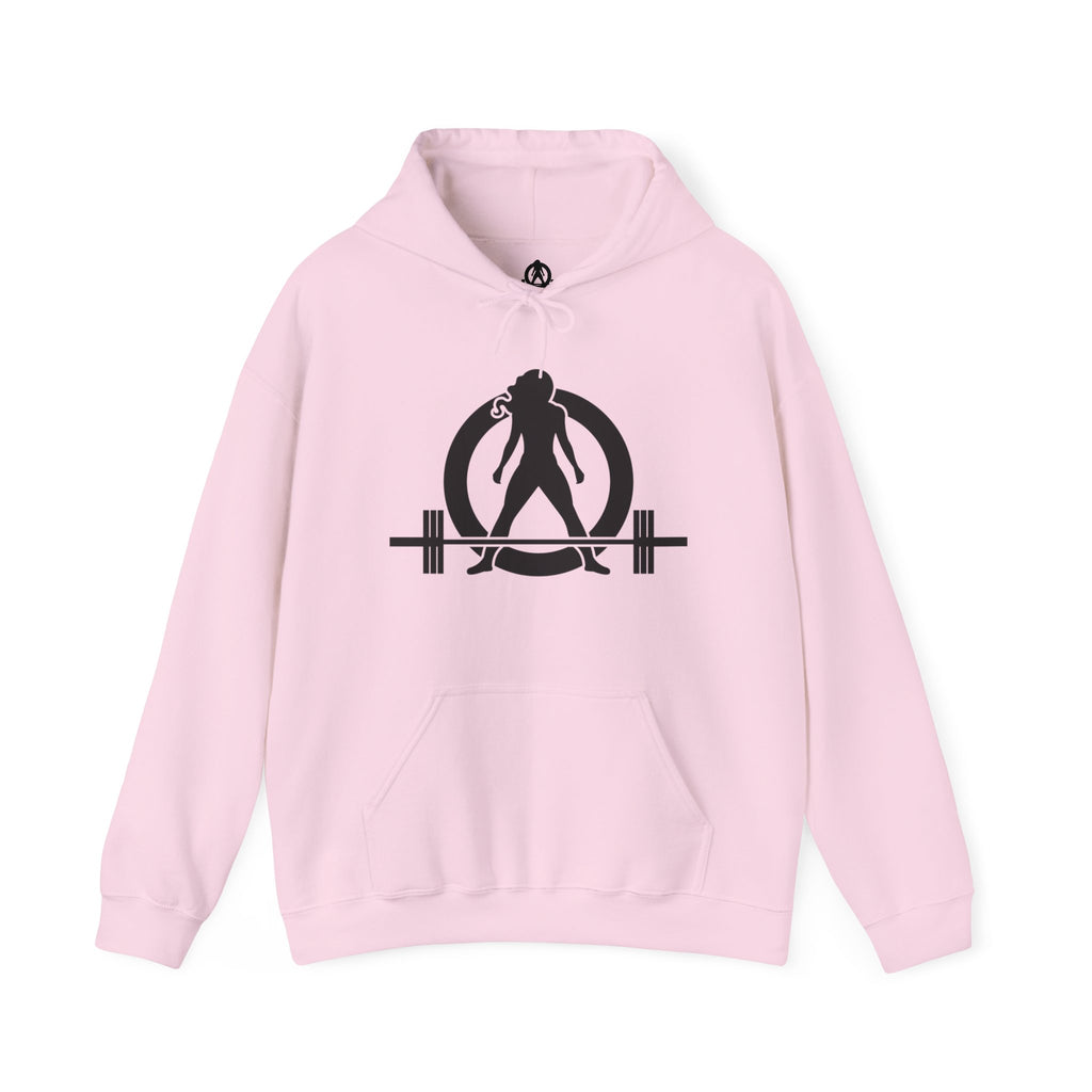 45 + 45 = 135 - Unisex Heavy Blend Hooded Sweatshirt  - Front & Back Print Black