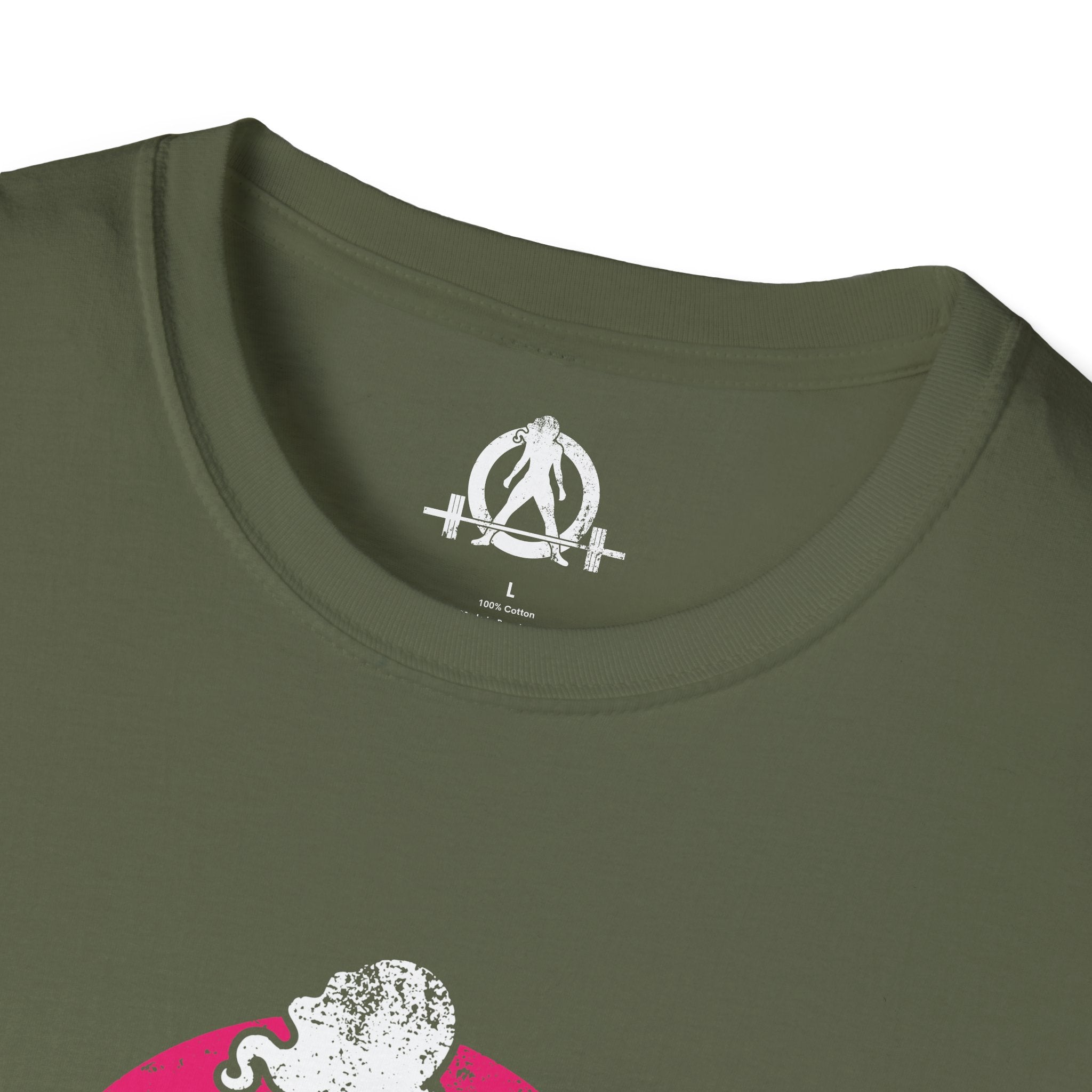 The Bar Is Loaded - Unisex Softstyle T-Shirt - Color Distressed Logo
