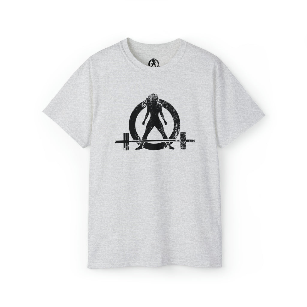 Distressed - Unisex Ultra Cotton Tee - Black Logo