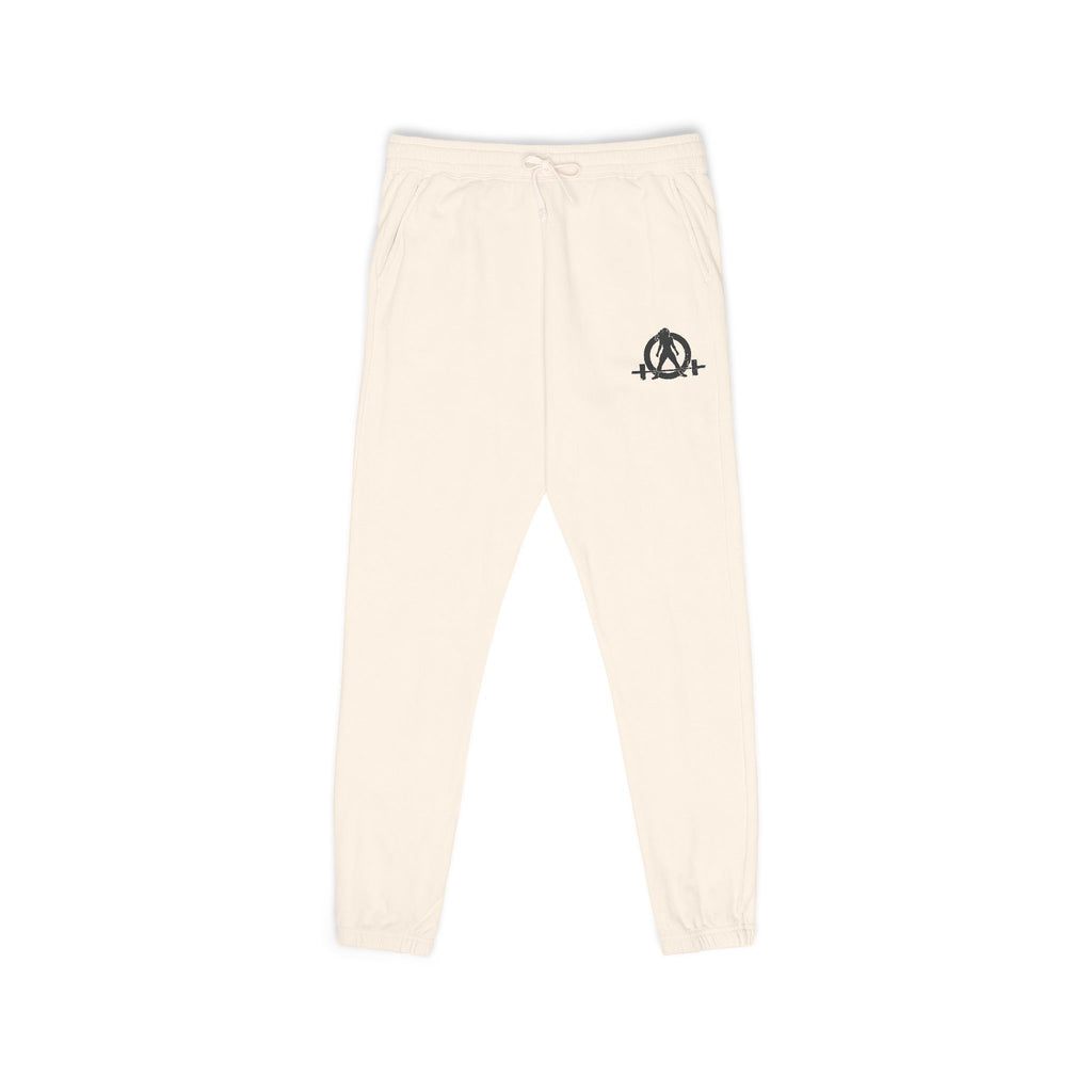 WWLW Unisex Fleece Sweatpants, Casual Chill Pants for Relaxation, Perfect for Home or Lounge, Gift for Friends, Daily Comfort Wear - Black Logo