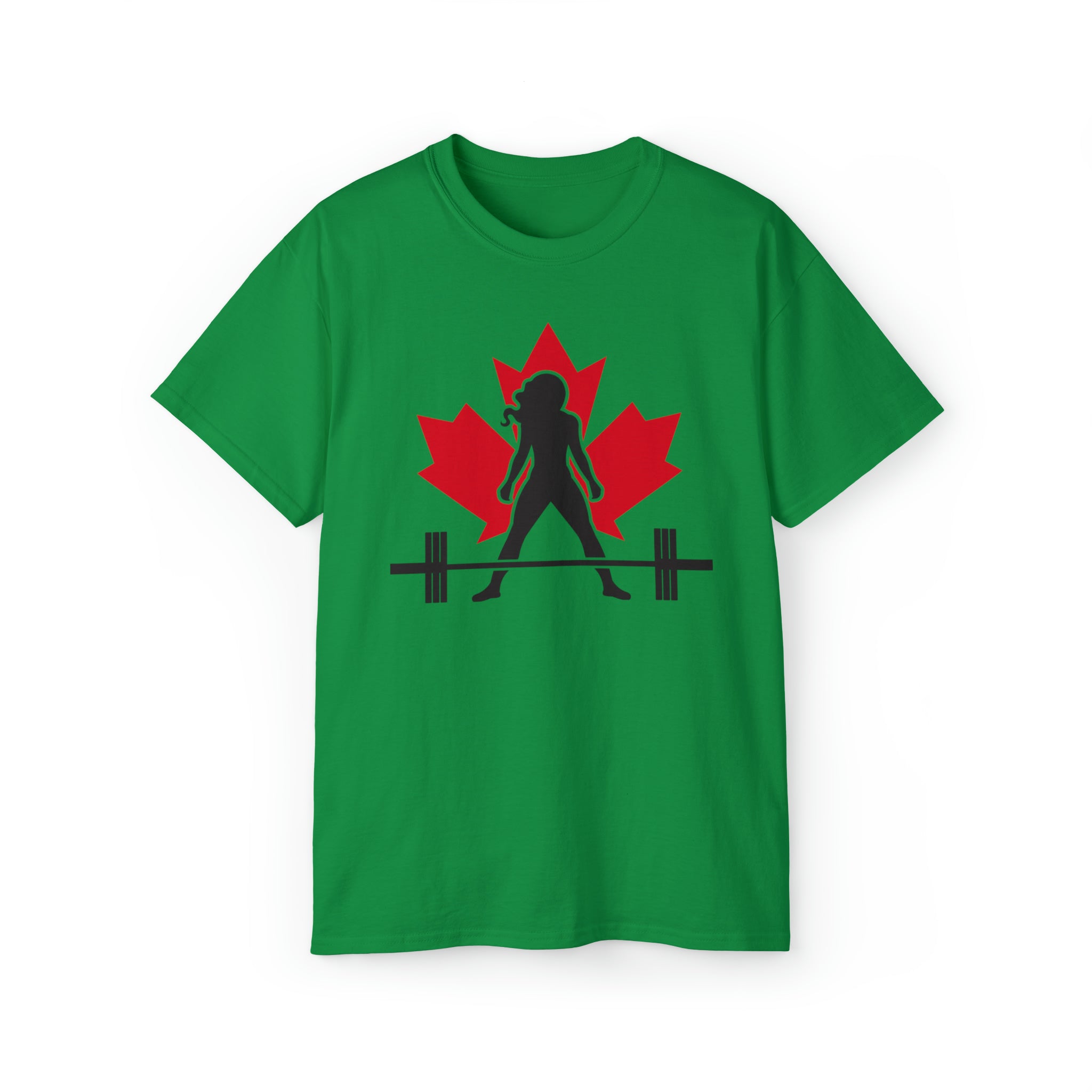 Unisex Ultra Cotton Tee - Canada Logo Light - Plain Back