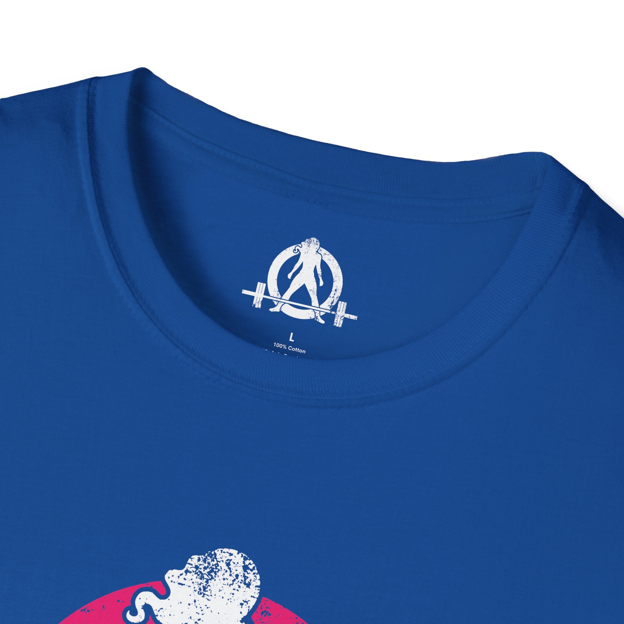 The Bar Is Loaded - Unisex Softstyle T-Shirt - Color Distressed Logo
