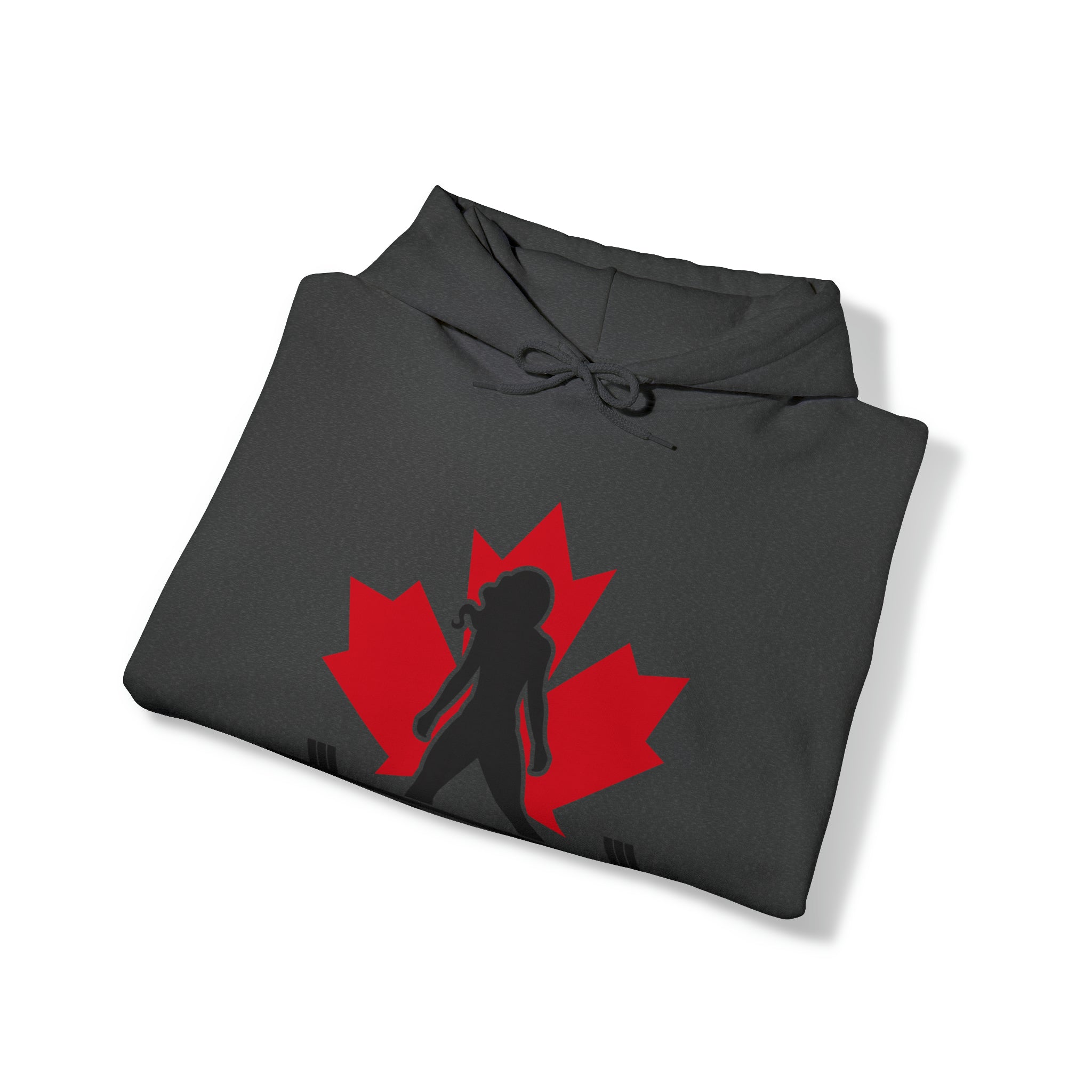 Canada Logo - Unisex Heavy Blend Hooded Sweatshirt - Canada Logo Light - Plain Back