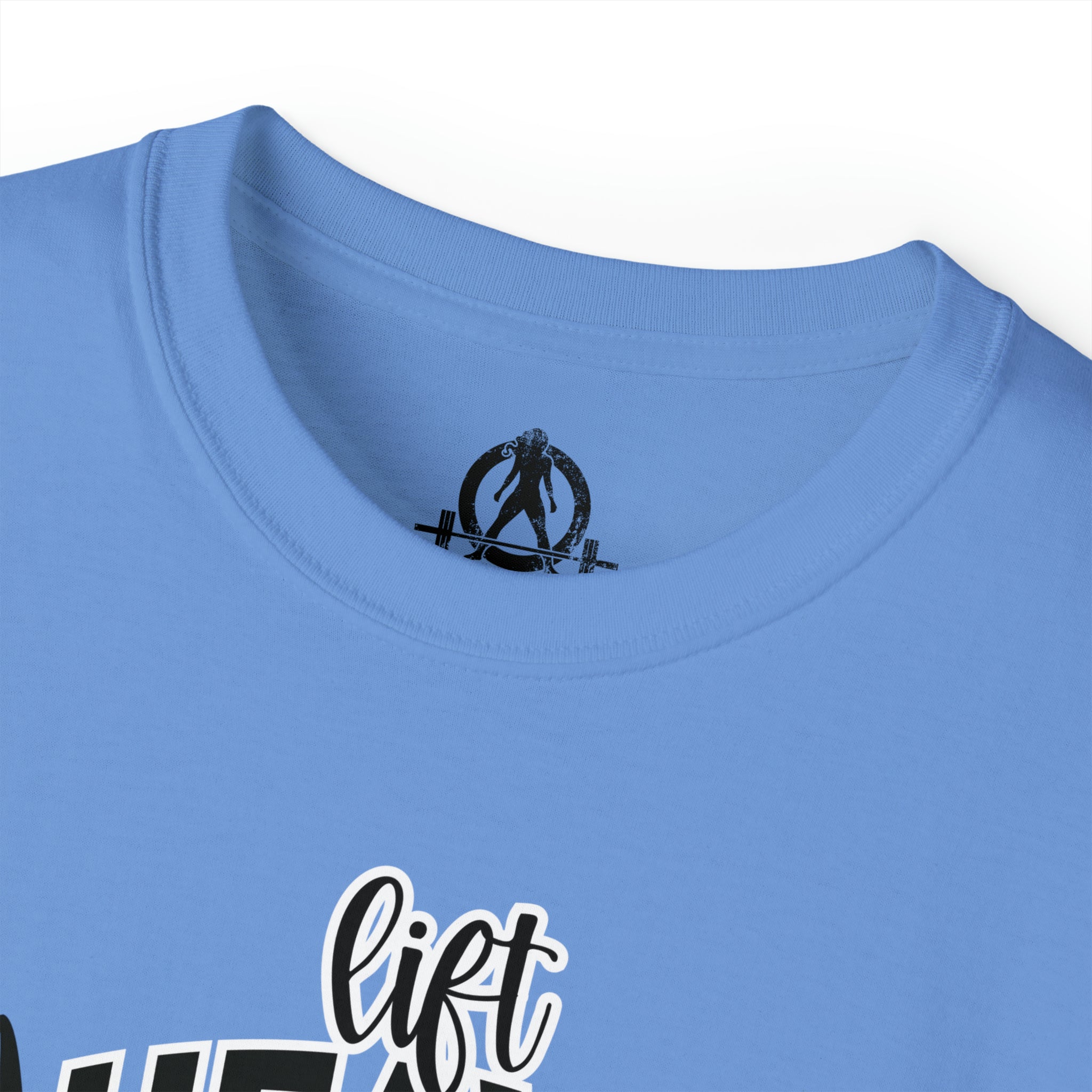 Lift Heavy Swing Fast - Unisex Ultra Cotton Tee - Black Logo
