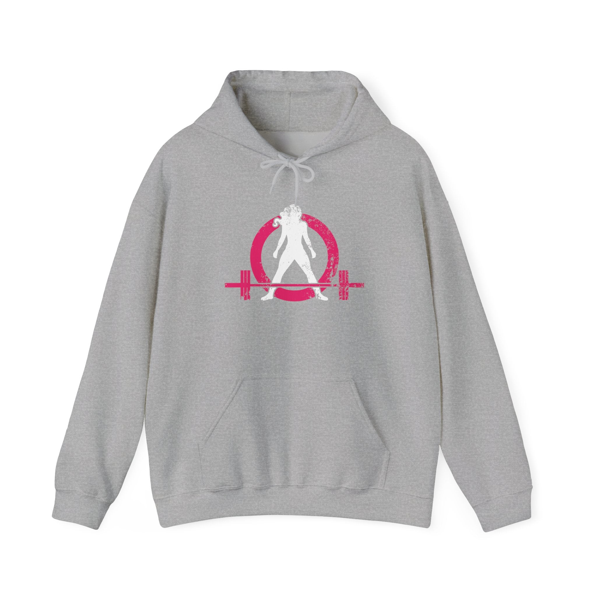 Strong Not Skinny – Unisex Heavy Blend™ Hooded Sweatshirt (Color Distressed Logo)