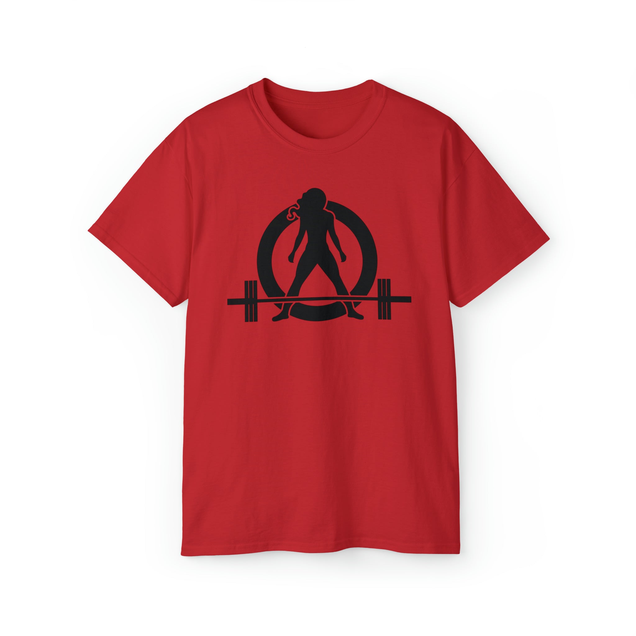 Classic Logo Black - Unisex Ultra Cotton Tee - Plain Back