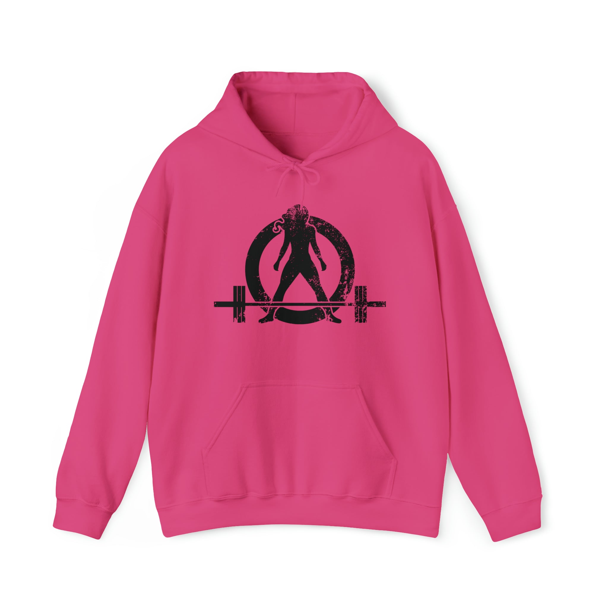 Distressed Logo - Unisex Heavy Blend Hooded Sweatshirt - Black Logo  (BEST SELLER)