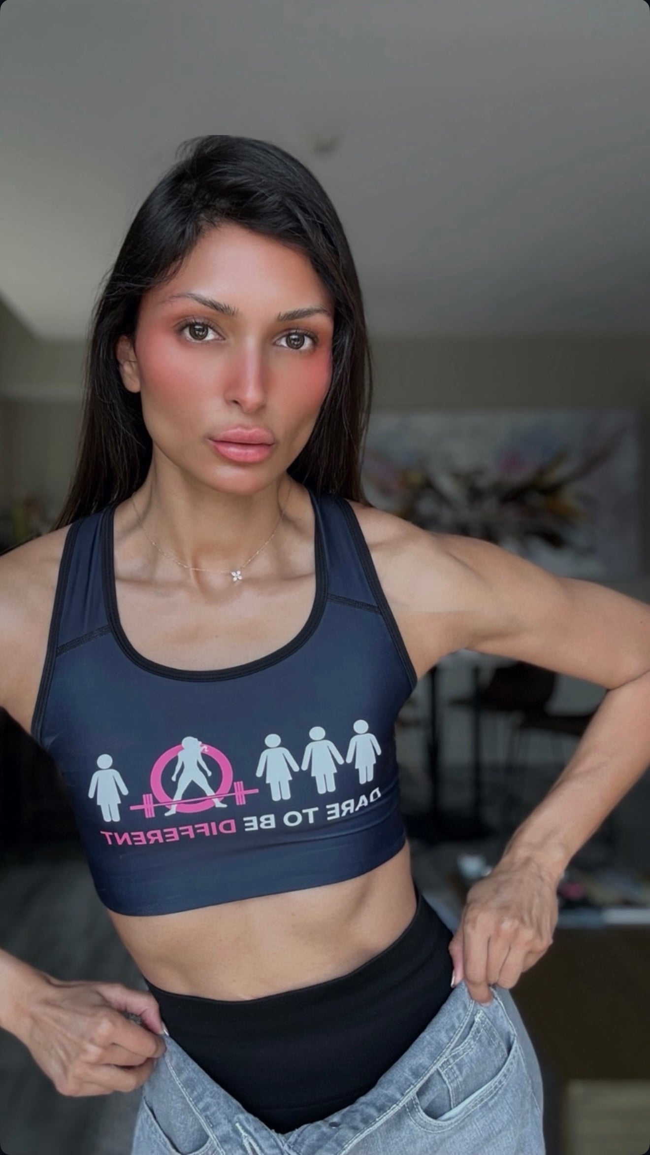 Dare to Be Different - Sports Bra - Deadlift