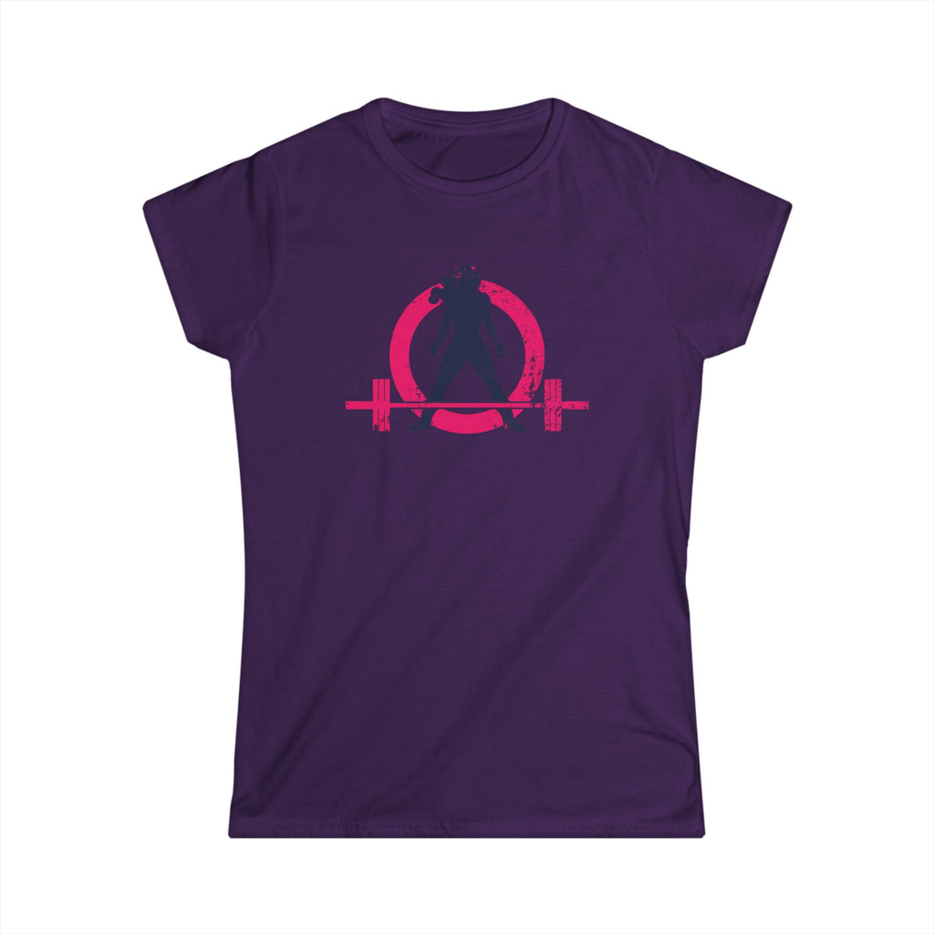 Women's Softstyle Tee - WWLW Distressed Color Logo - Plain Back