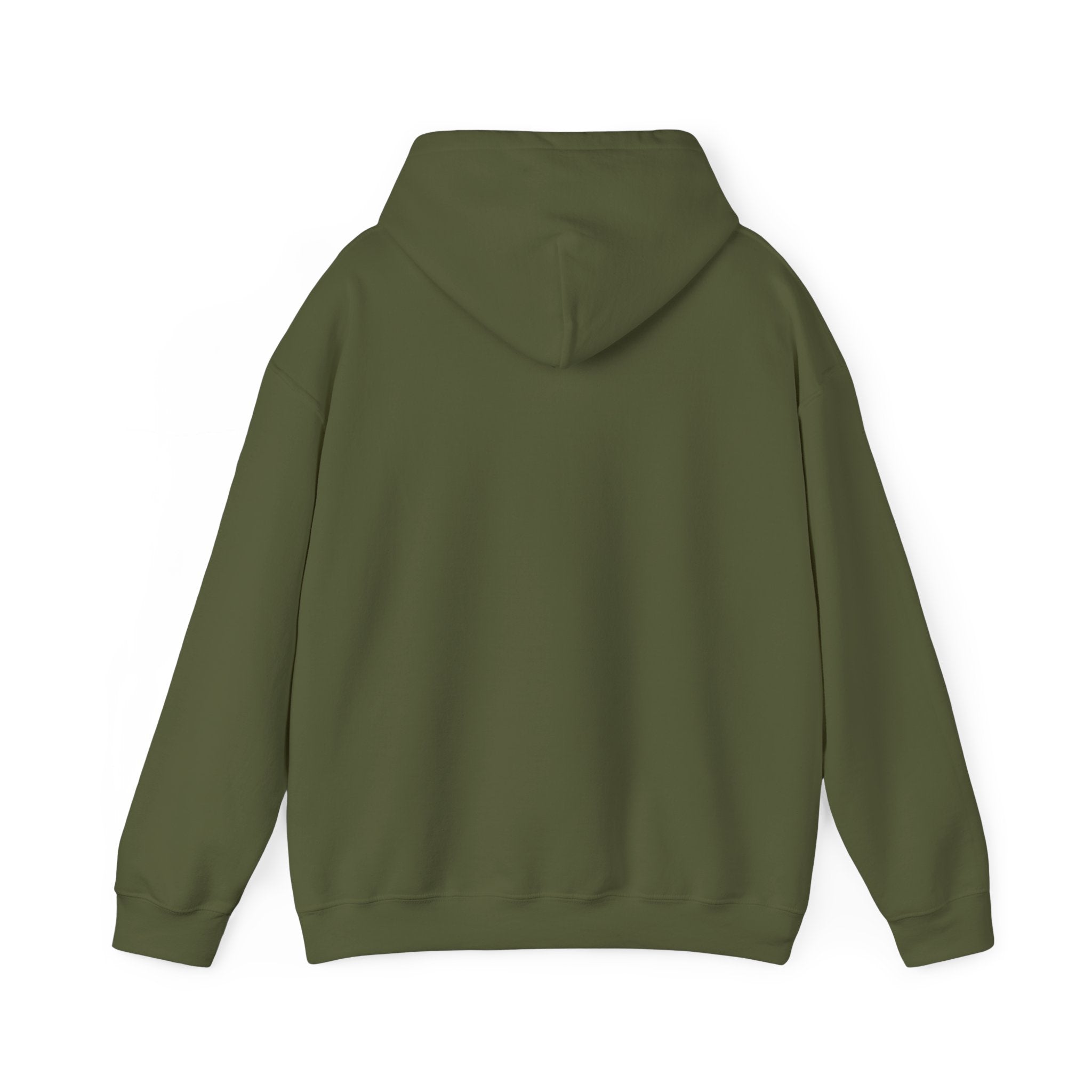 Distressed Logo - Unisex Heavy Blend Hooded Sweatshirt - Color Logo Inverted  (BEST SELLER)