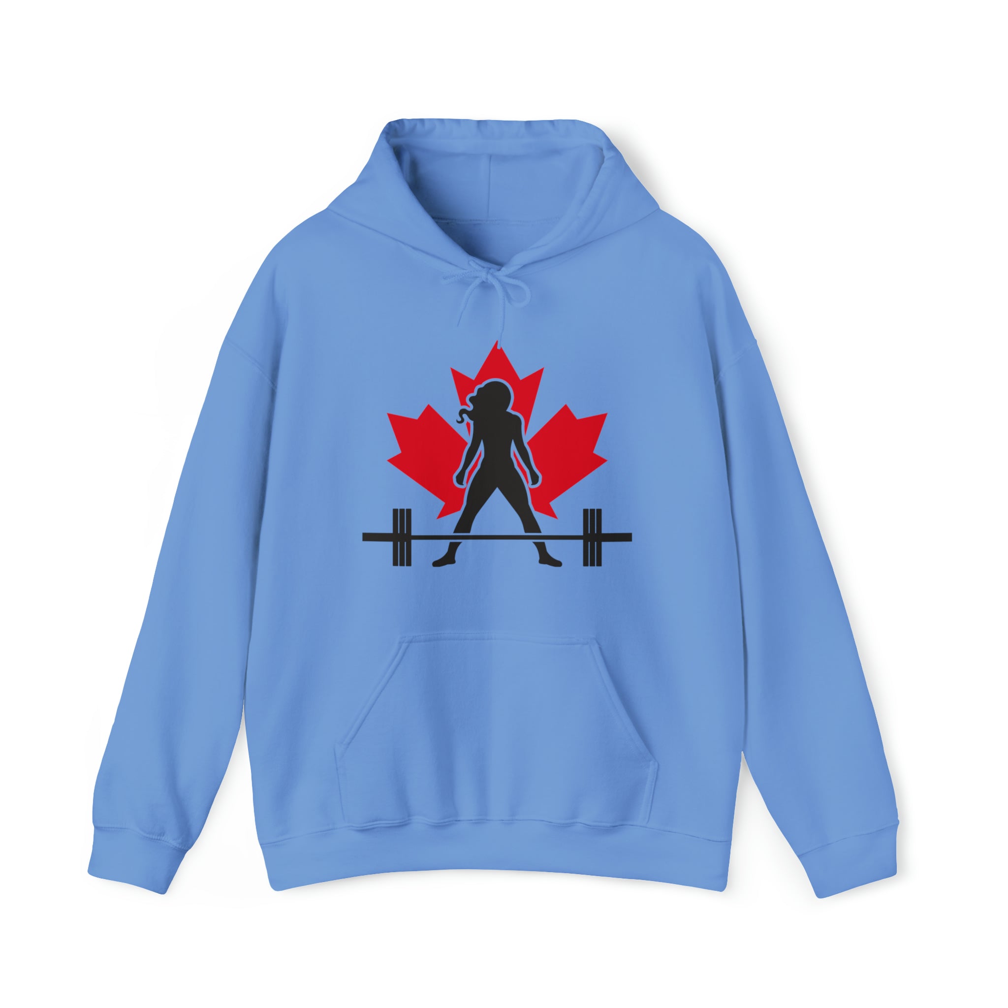 Canada Logo - Unisex Heavy Blend Hooded Sweatshirt - Canada Logo Light - Plain Back
