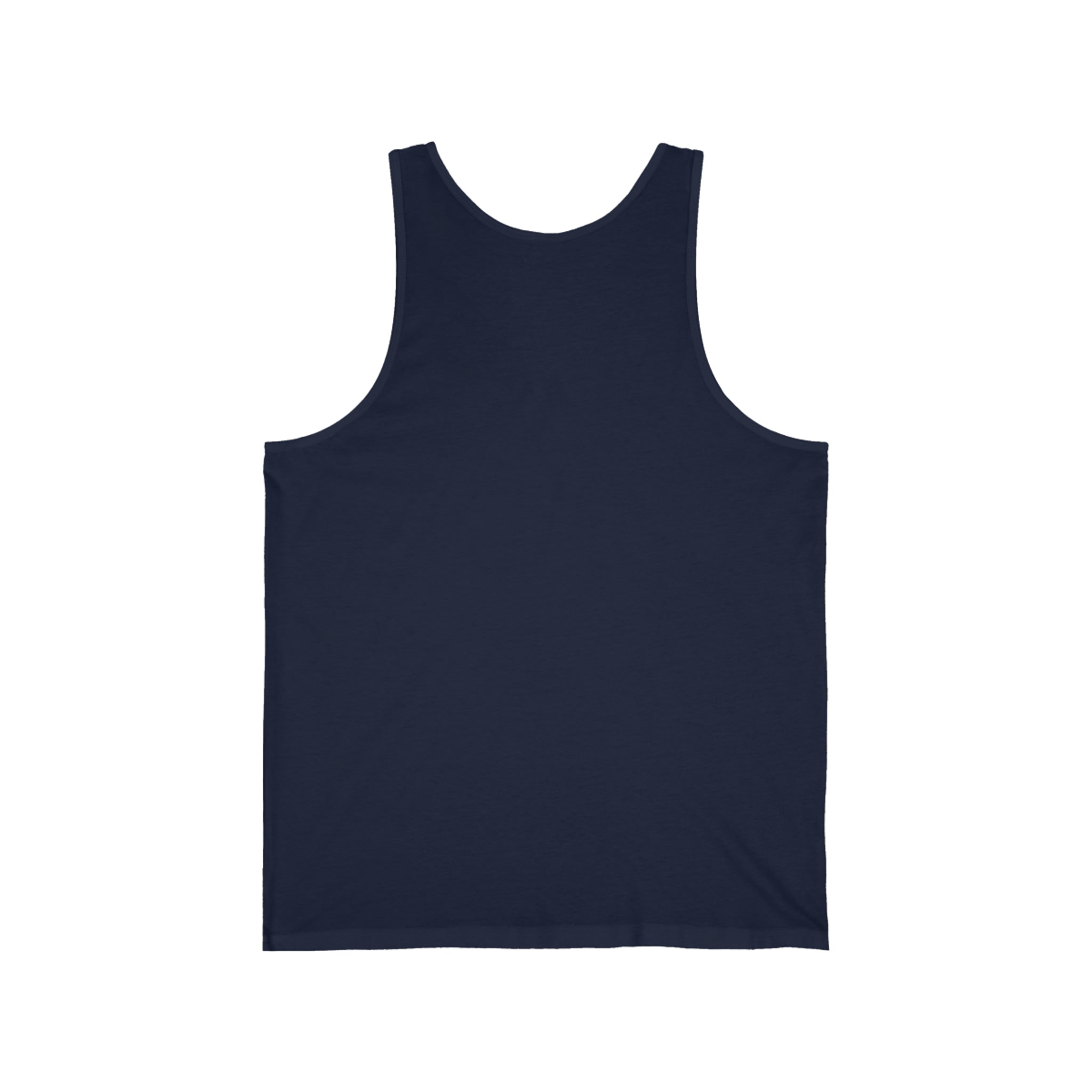 Iron Sharpens Iron. - Unisex Jersey Tank - Black Font - Print On Front