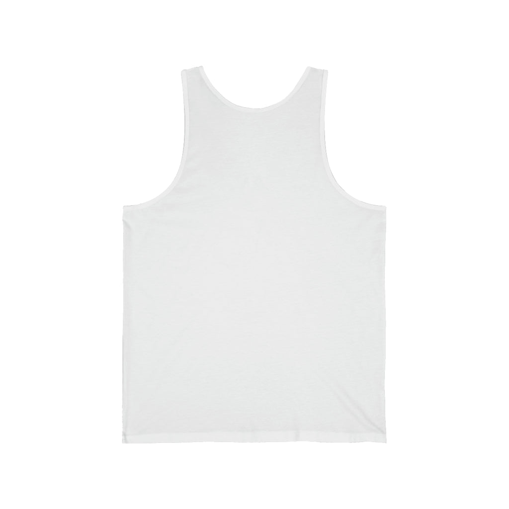 Iron Sharpens Iron. - Unisex Jersey Tank - Black Font - Print On Front