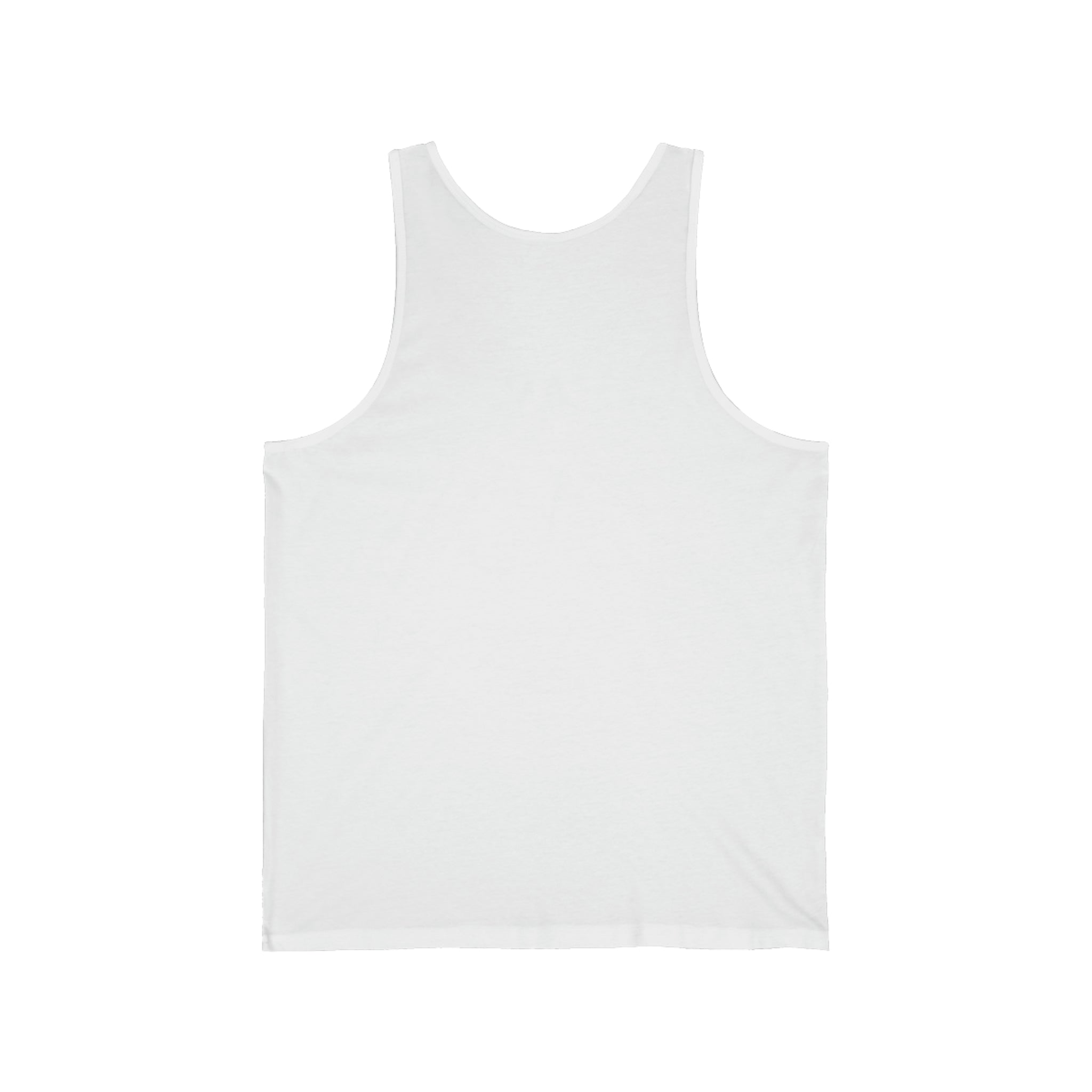 Iron Sharpens Iron. - Unisex Jersey Tank - Black Font - Print On Front