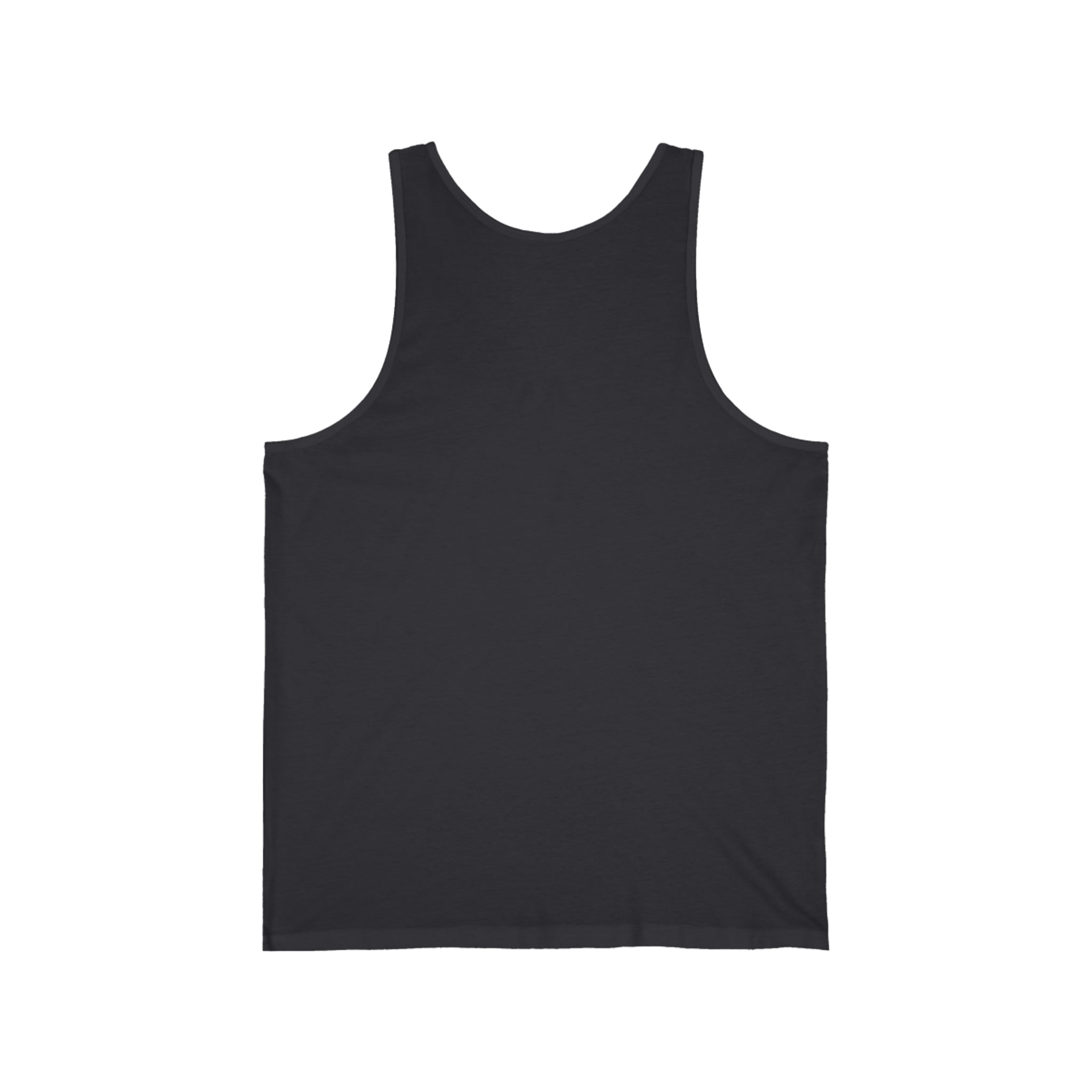 Iron Sharpens Iron. - Unisex Jersey Tank - Black Font - Print On Front