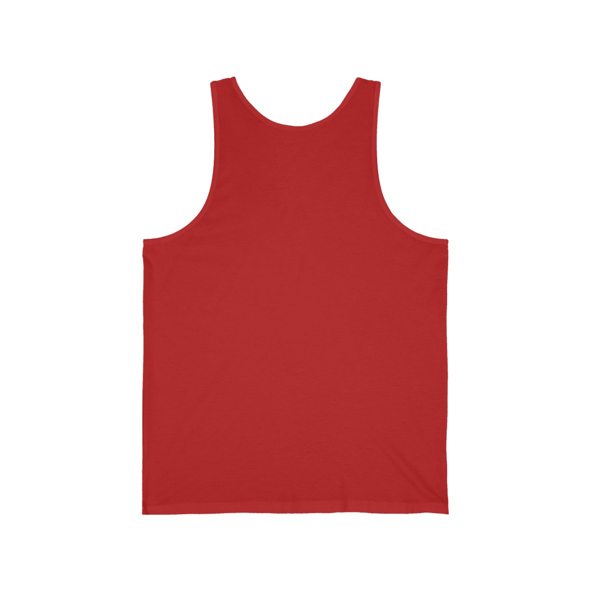 Iron Sharpens Iron. - Unisex Jersey Tank - Black Font - Print On Front