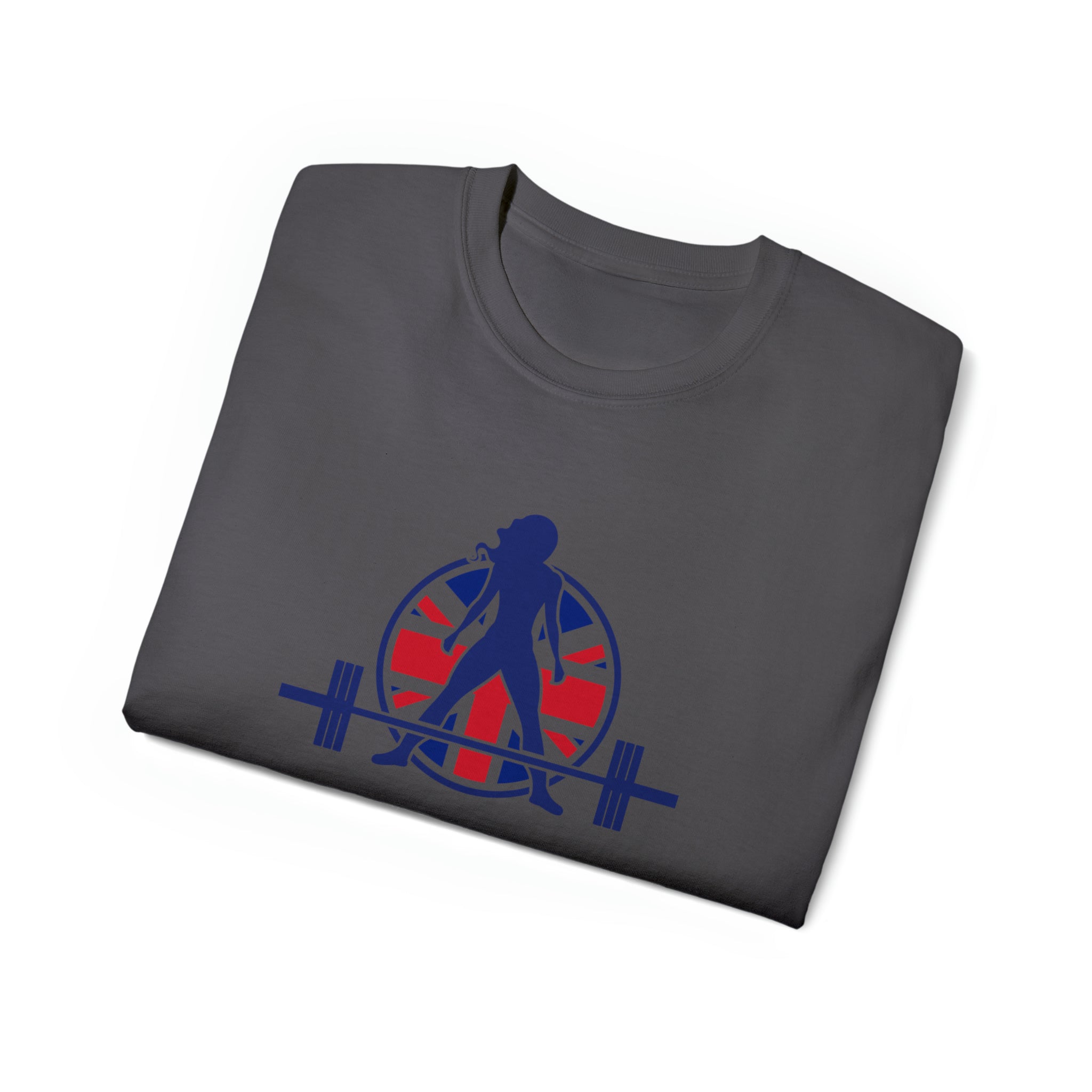 Unisex Ultra Cotton Tee - UK Logo Light - Plain Back