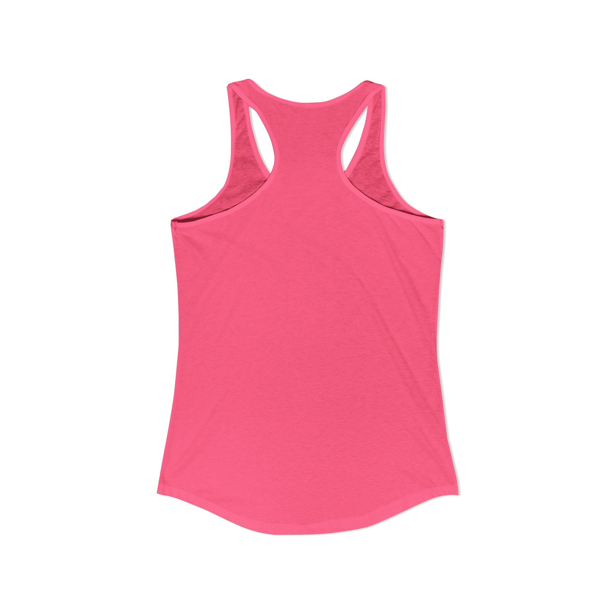 WWLW Distressed Black Logo - Racer Back Tank Top