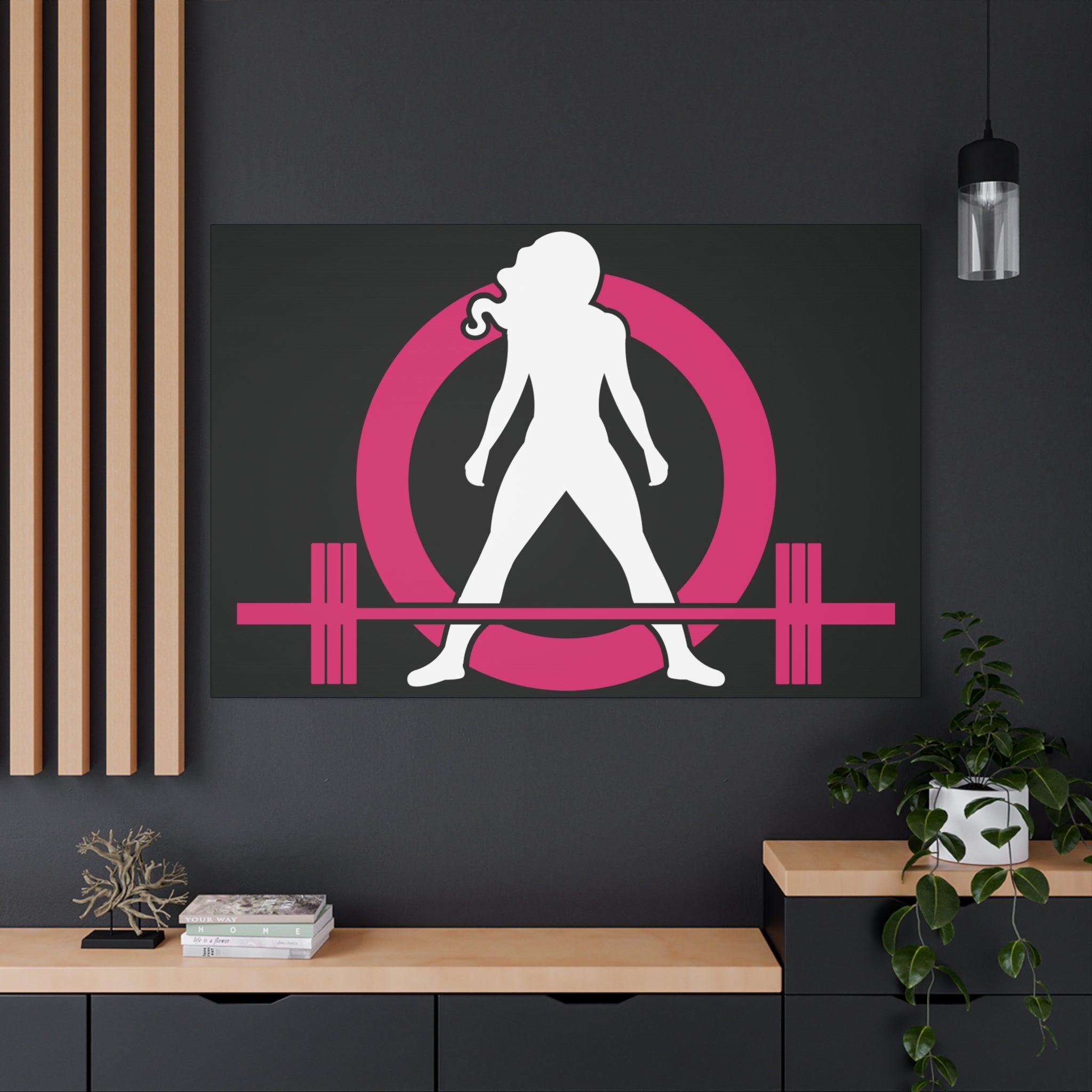 WWLW Logo - Fitness Motivation - Canvas