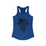 USA Barbell - Women's Ideal Racerback Tank - Black Logo