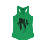 USA Barbell - Women's Ideal Racerback Tank - Black Logo