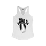 USA Barbell - Women's Ideal Racerback Tank - Black Logo