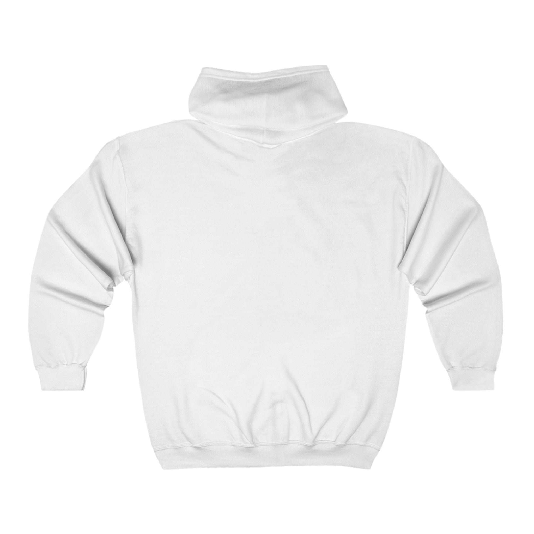 Unisex Heavy Blend™ Full Zip Hooded Sweatshirt - Classic Black Logo