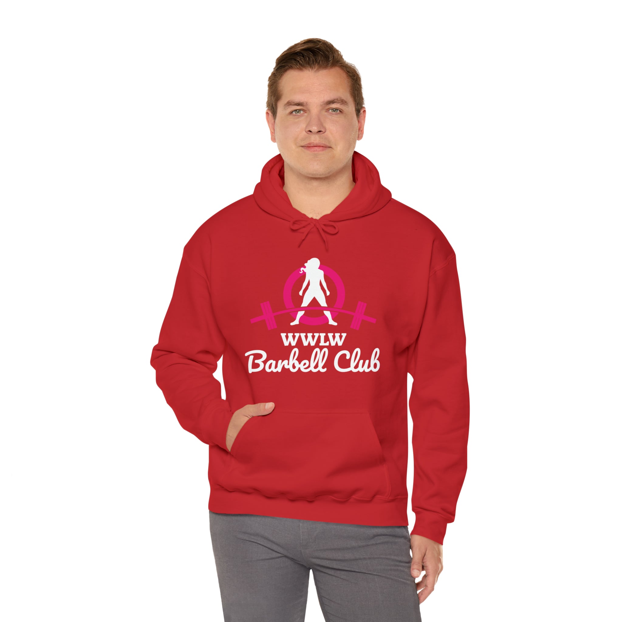 Barbell Club Classic Logo - Unisex Heavy Blend Hooded Sweatshirt