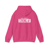 Goal Weight Strong AF - Unisex Heavy Blend Hooded Sweatshirt  - Front & Back Print