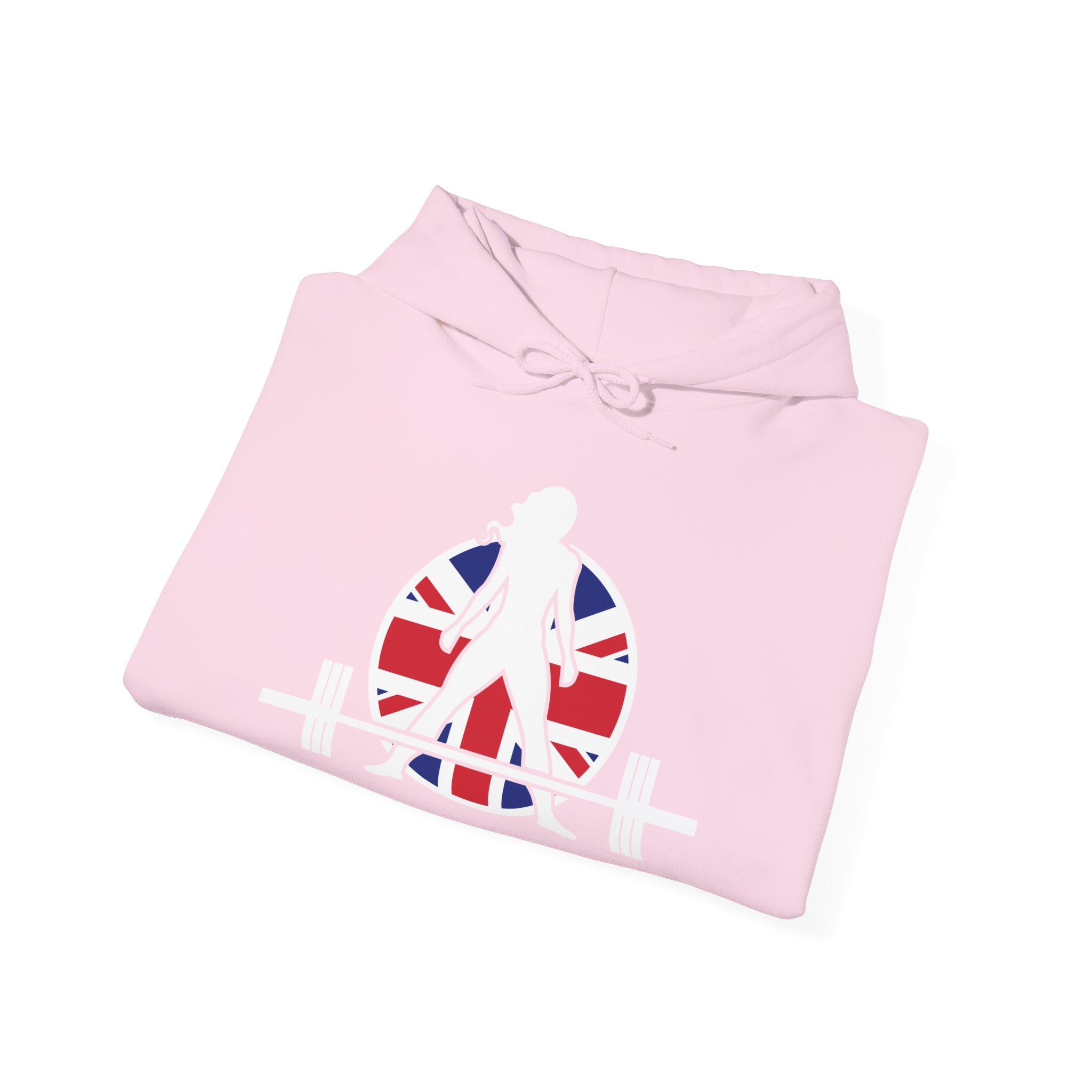 UK Logo - Unisex Heavy Blend Hooded Sweatshirt -  Plain Back
