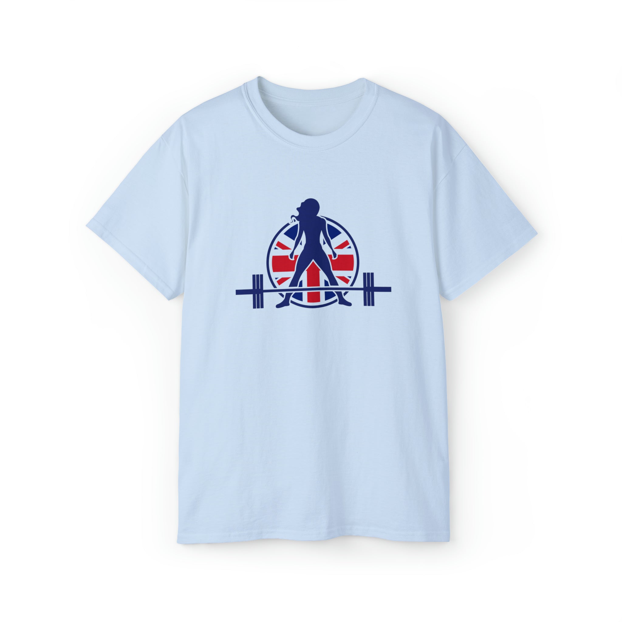 Unisex Ultra Cotton Tee - UK Logo Light - Plain Back
