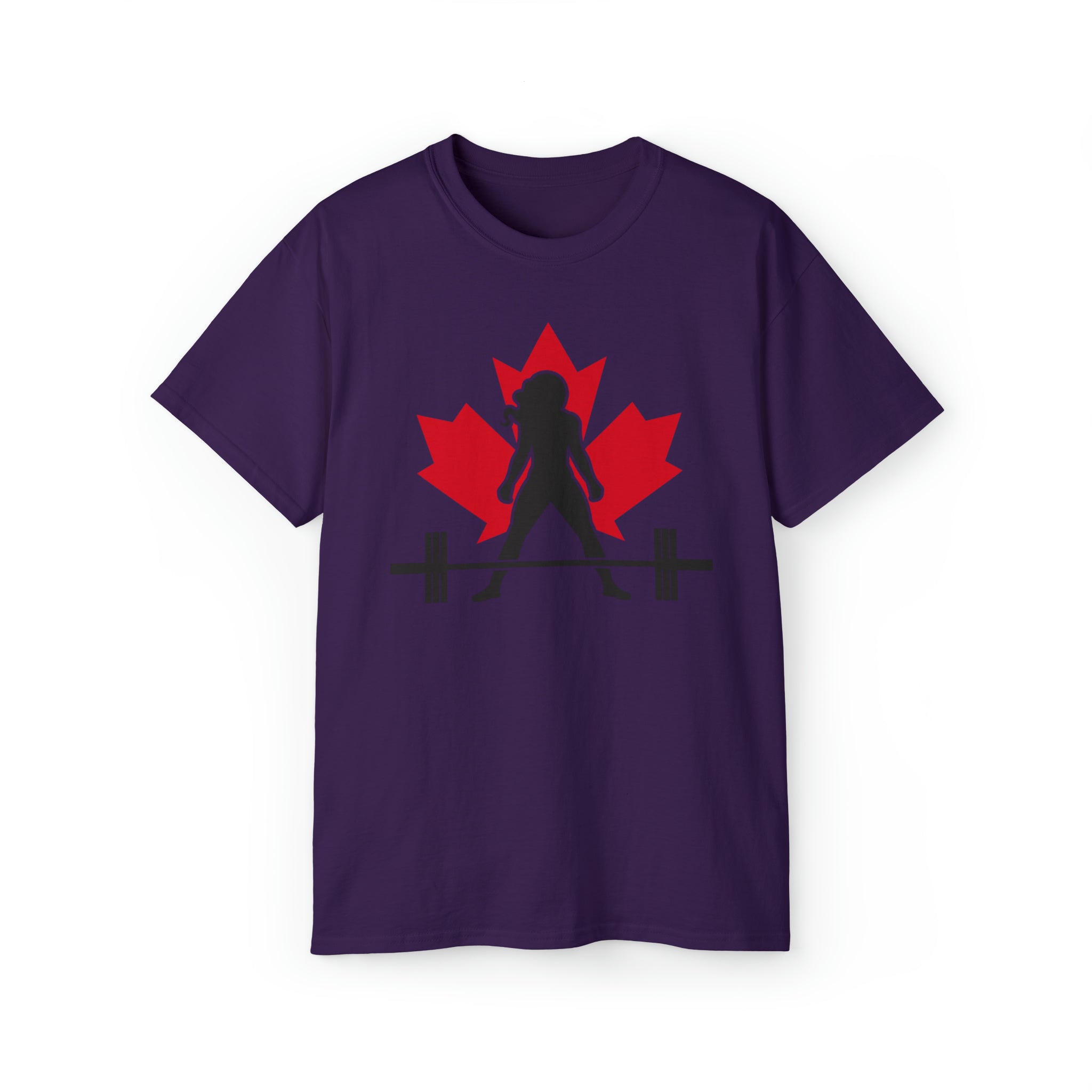 Unisex Ultra Cotton Tee - Canada Logo Light - Plain Back