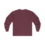 Distressed - Ultra Cotton Long Sleeve Tee - Color Logo