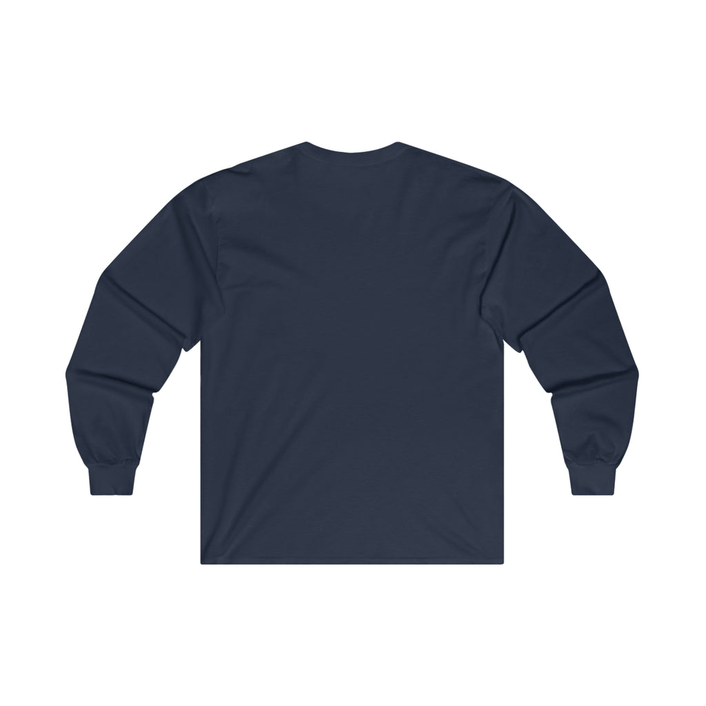 Distressed - Ultra Cotton Long Sleeve Tee - Color Logo