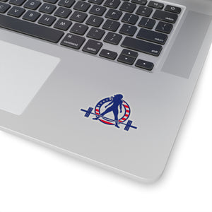 USA Logo - Kiss-Cut Stickers - USA Dark Logo