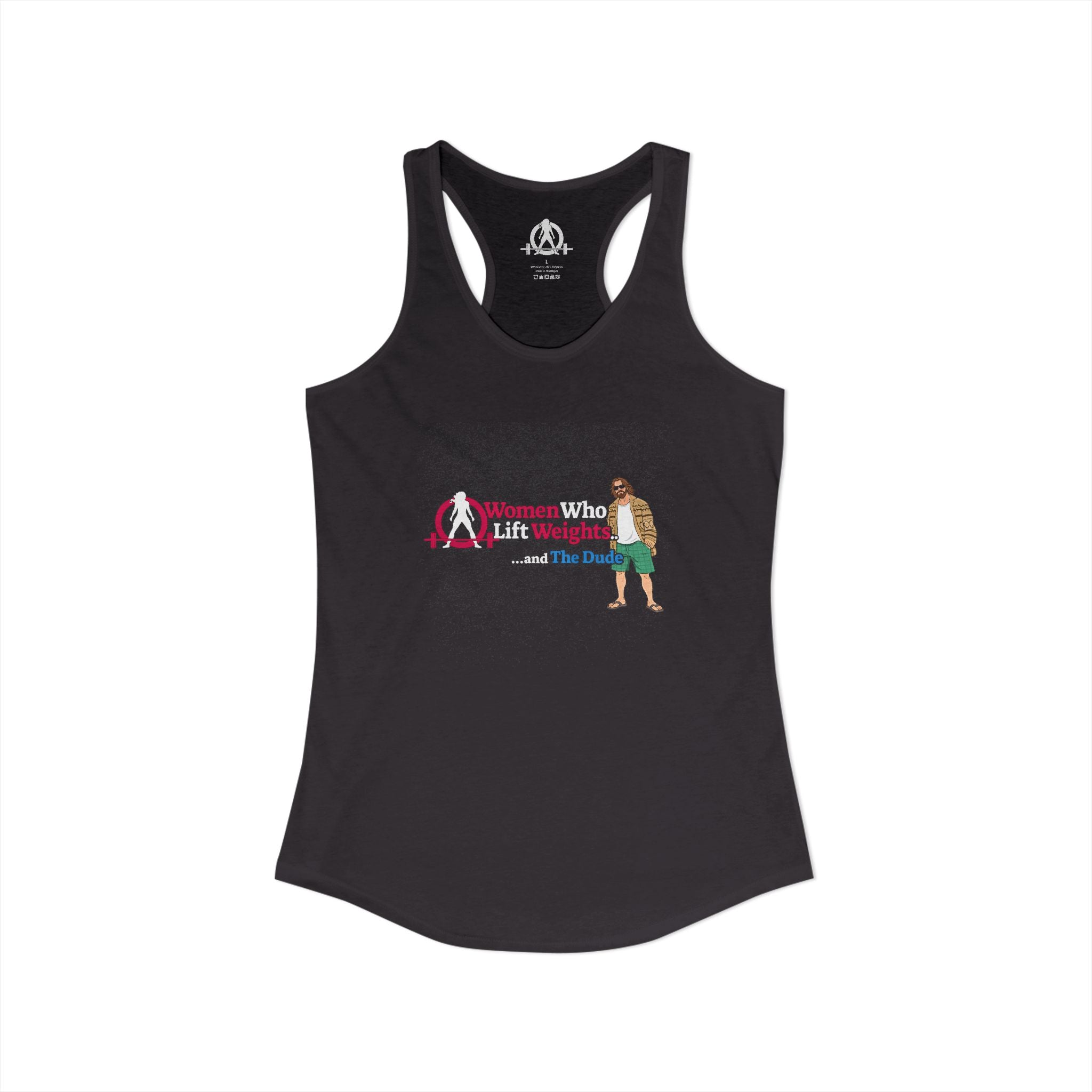 WWLW & The Dude Collection - Women's Ideal Racerback Tank