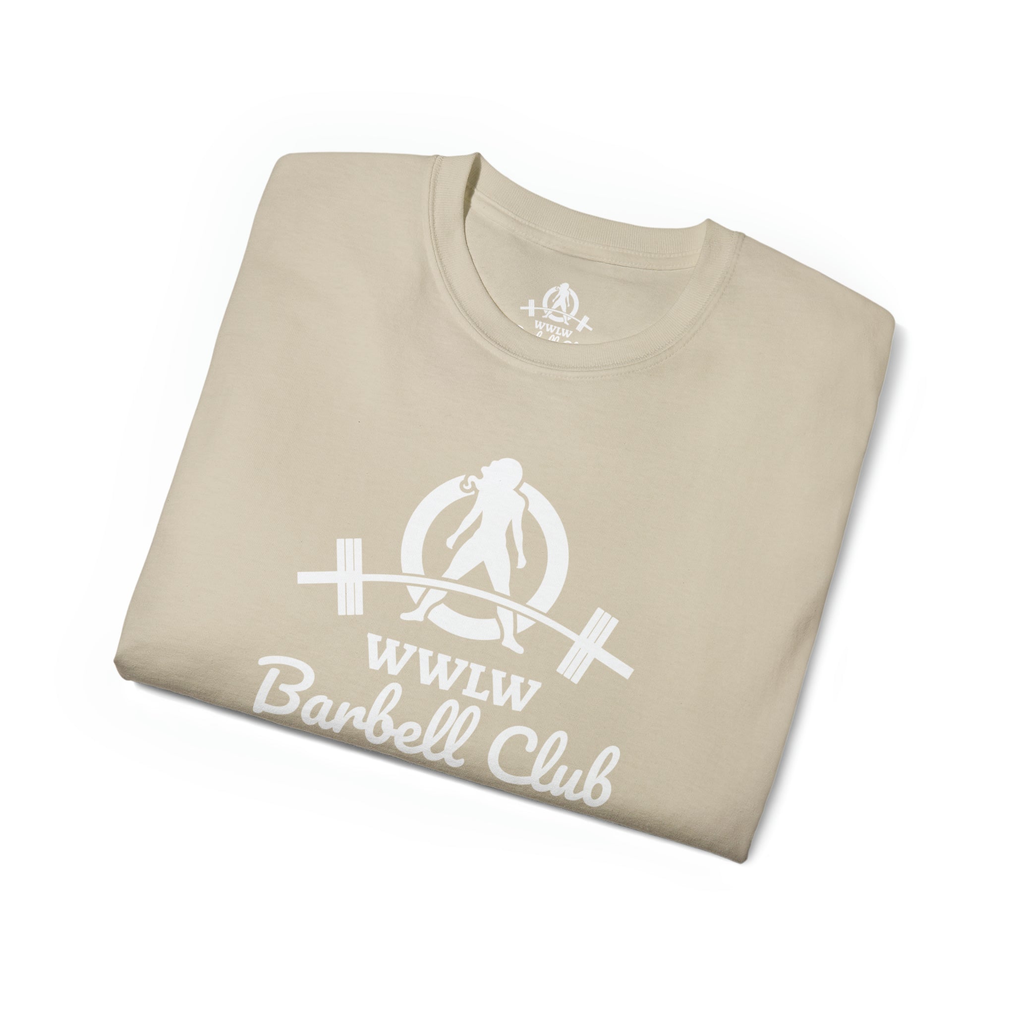 Barbell Club - Unisex Ultra Cotton Tee - White Logo