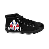 Women's Classic Black Sneakers - UK Dark Logo