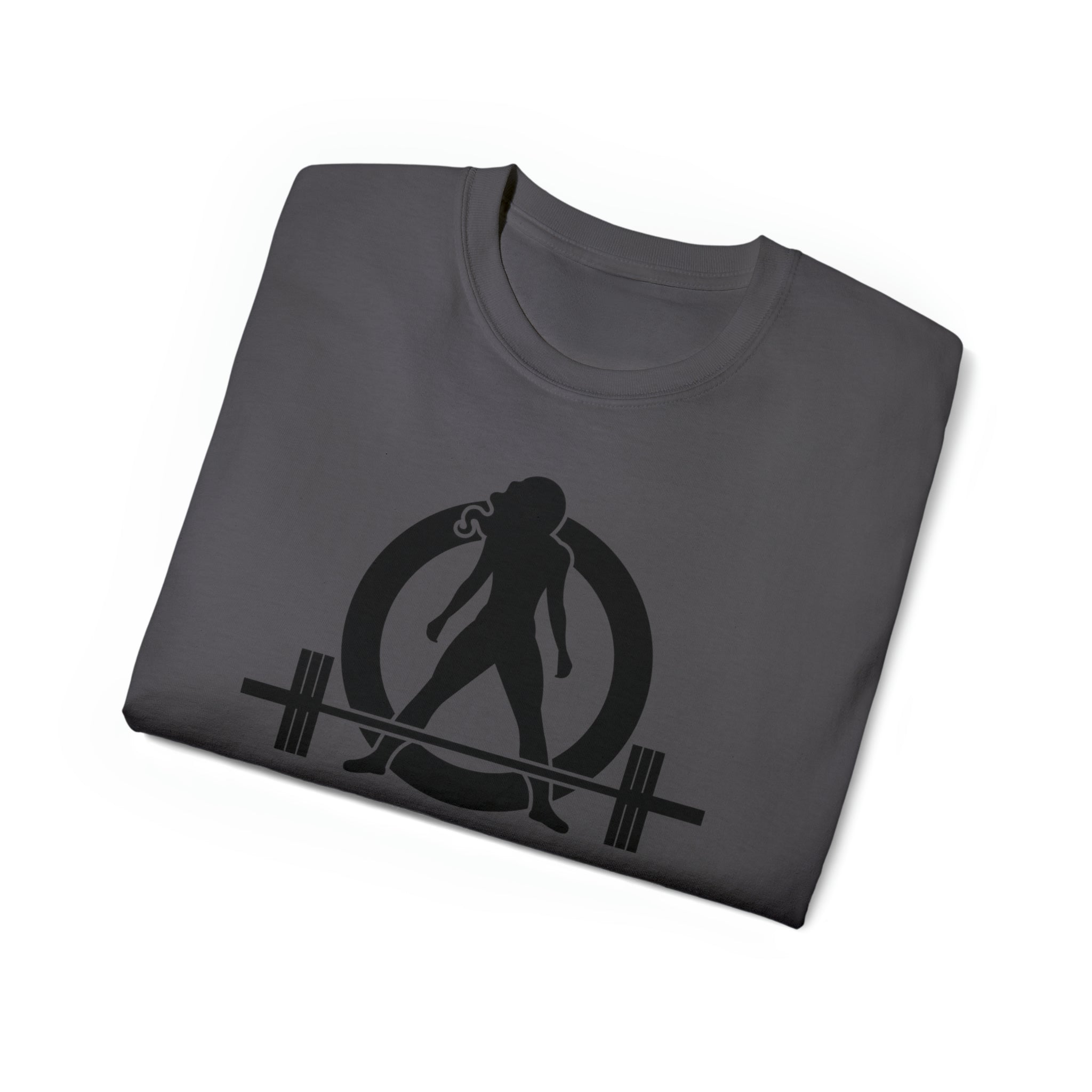 Classic Logo Black - Unisex Ultra Cotton Tee - Plain Back