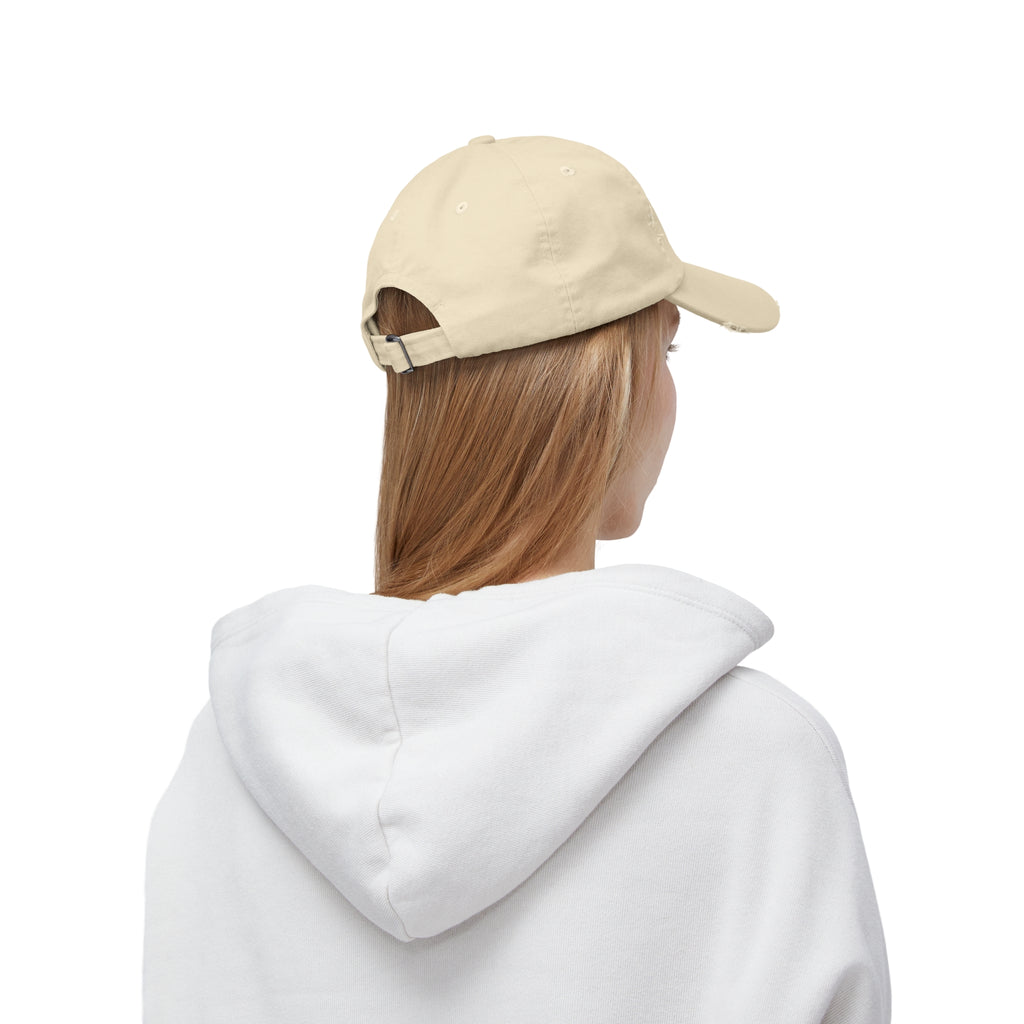 Lift Heavy Shit - Unisex Distressed Cap - White Logo