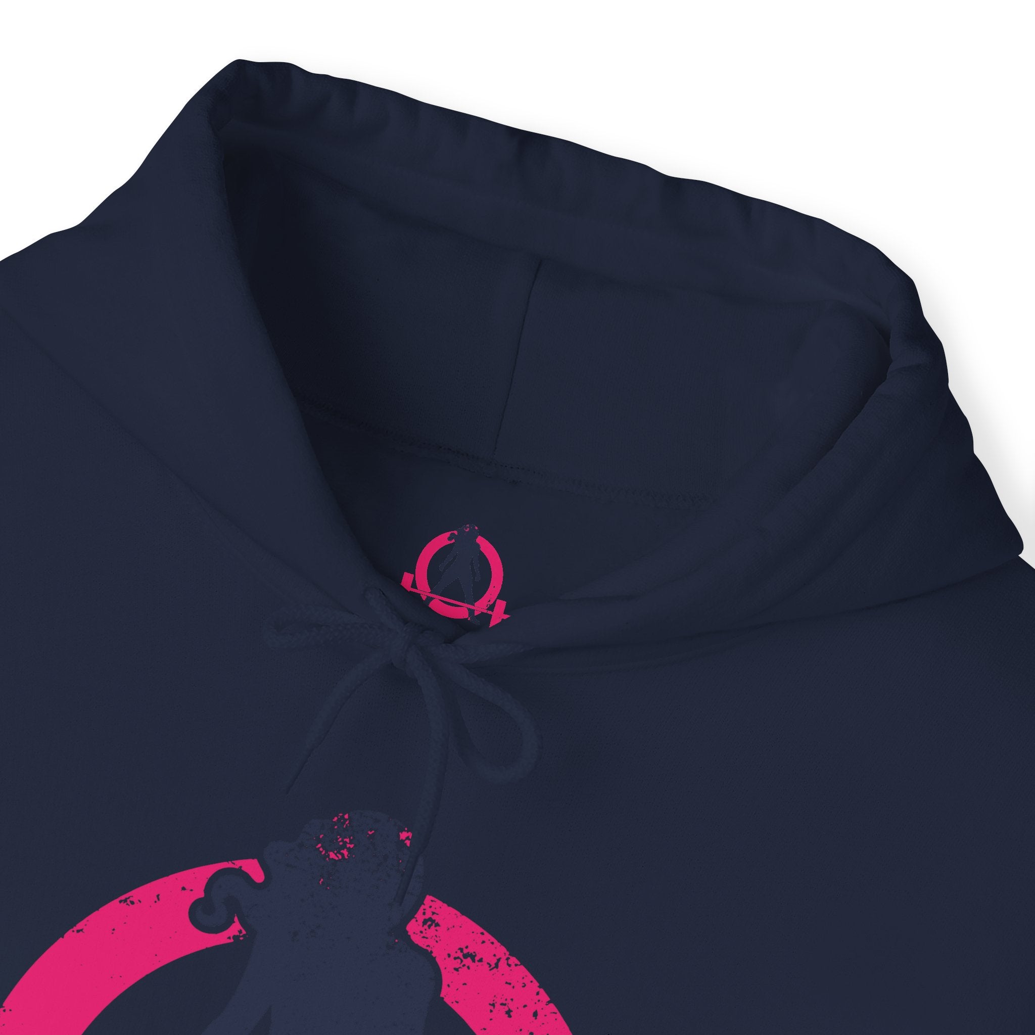 Distressed Logo - Unisex Heavy Blend Hooded Sweatshirt - Color Logo Inverted  (BEST SELLER)