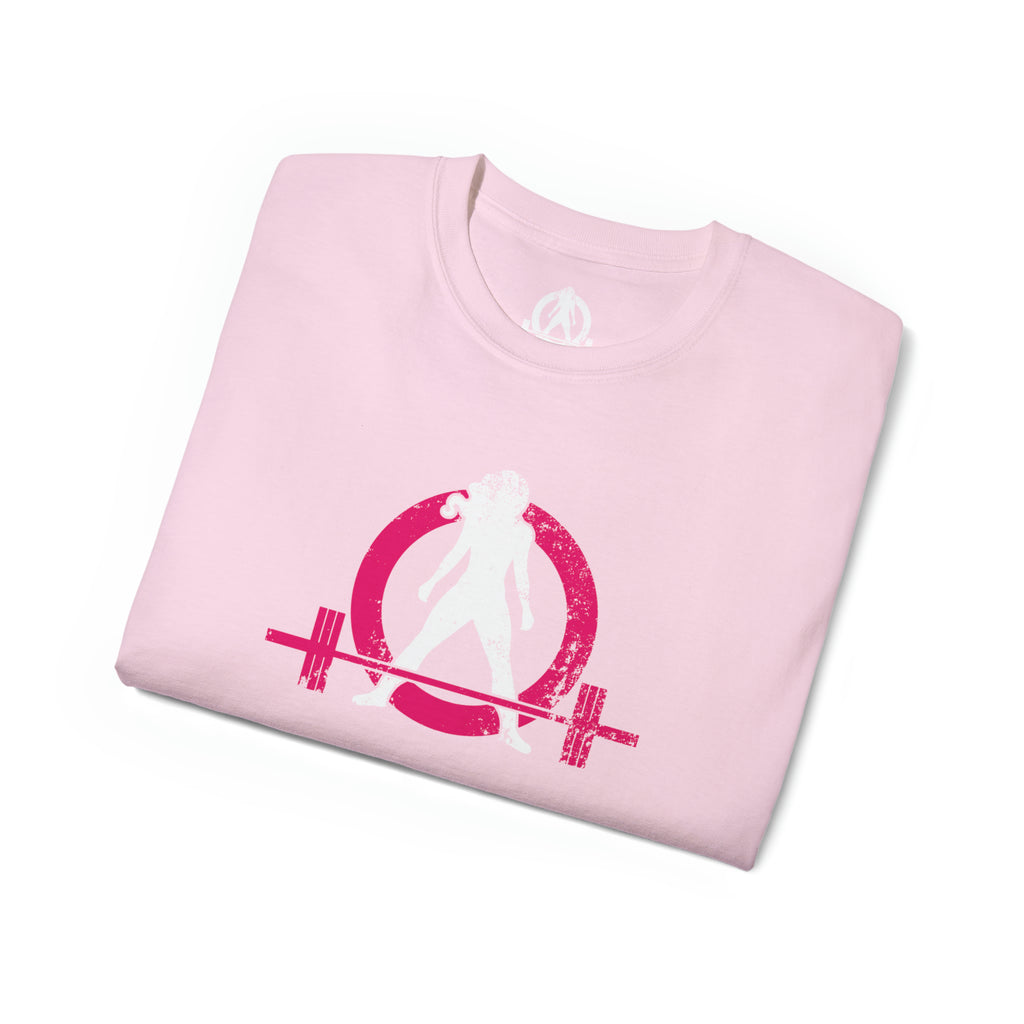 Strong Not Skinny - Unisex Ultra Cotton Tee - Color Distressed Logo